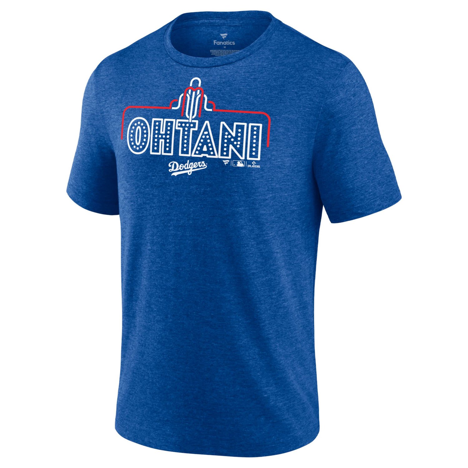 Fanatics Los Angeles Dodgers Exclusive Neon Tri-Blend T-Shirt - view number 2