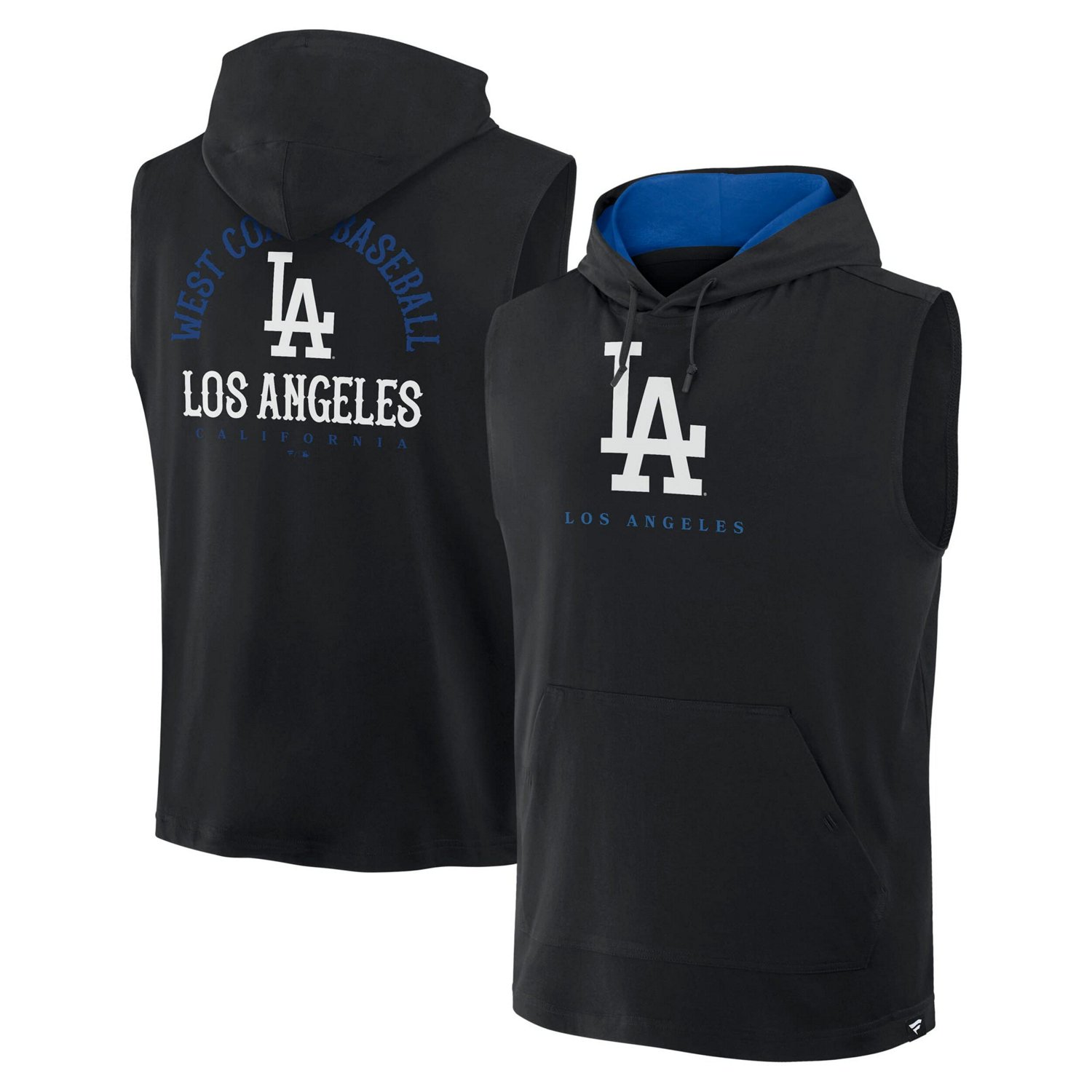 Fanatics Los Angeles Dodgers Fire Speed Sleeveless Pullover Hoodie