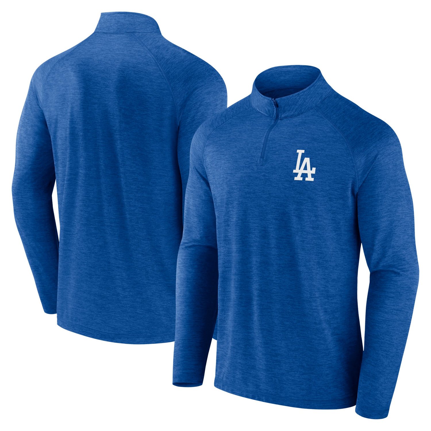 Fanatics Los Angeles Dodgers Head-to-Head Raglan Quarter-Zip Jacket