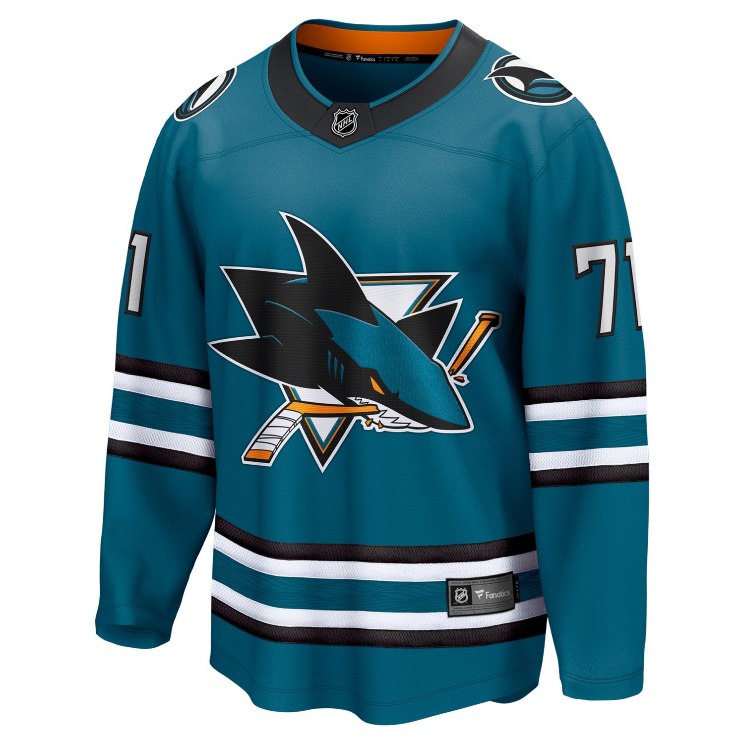 Fanatics Macklin Celebrini San Jose Sharks Home Breakaway Jersey - view number 2