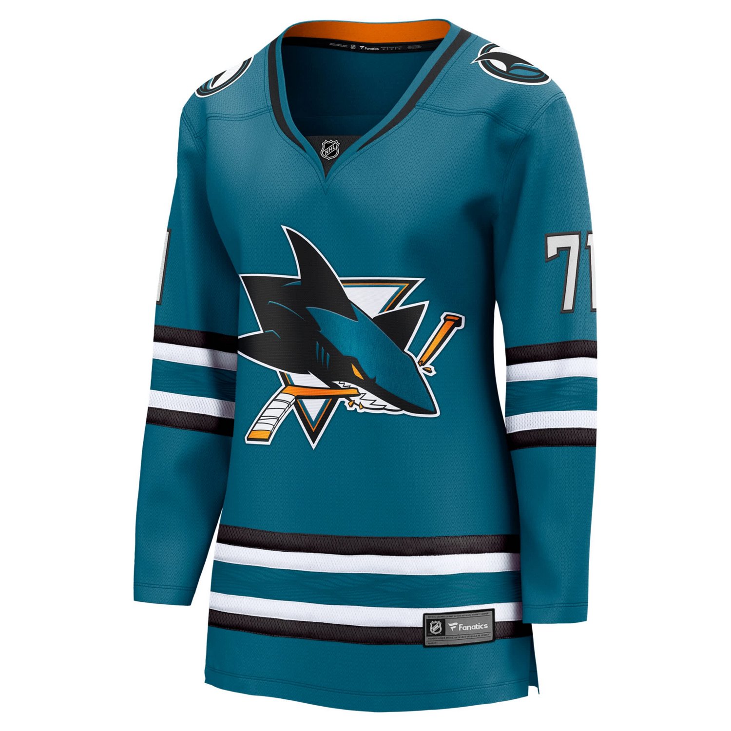 Fanatics Macklin Celebrini San Jose Sharks Home Breakaway Jersey - view number 2