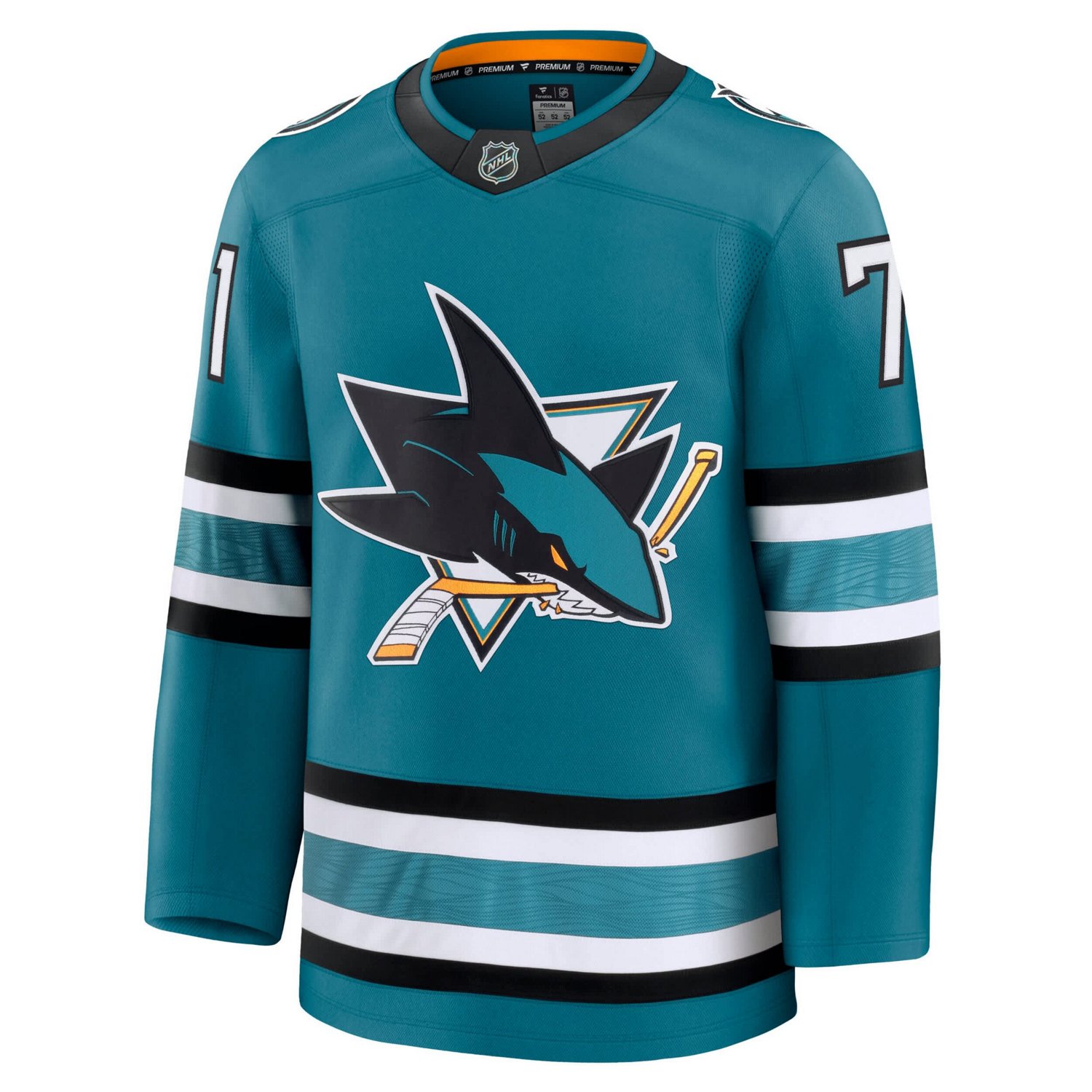 Fanatics Macklin Celebrini San Jose Sharks Home Premium Jersey - view number 2