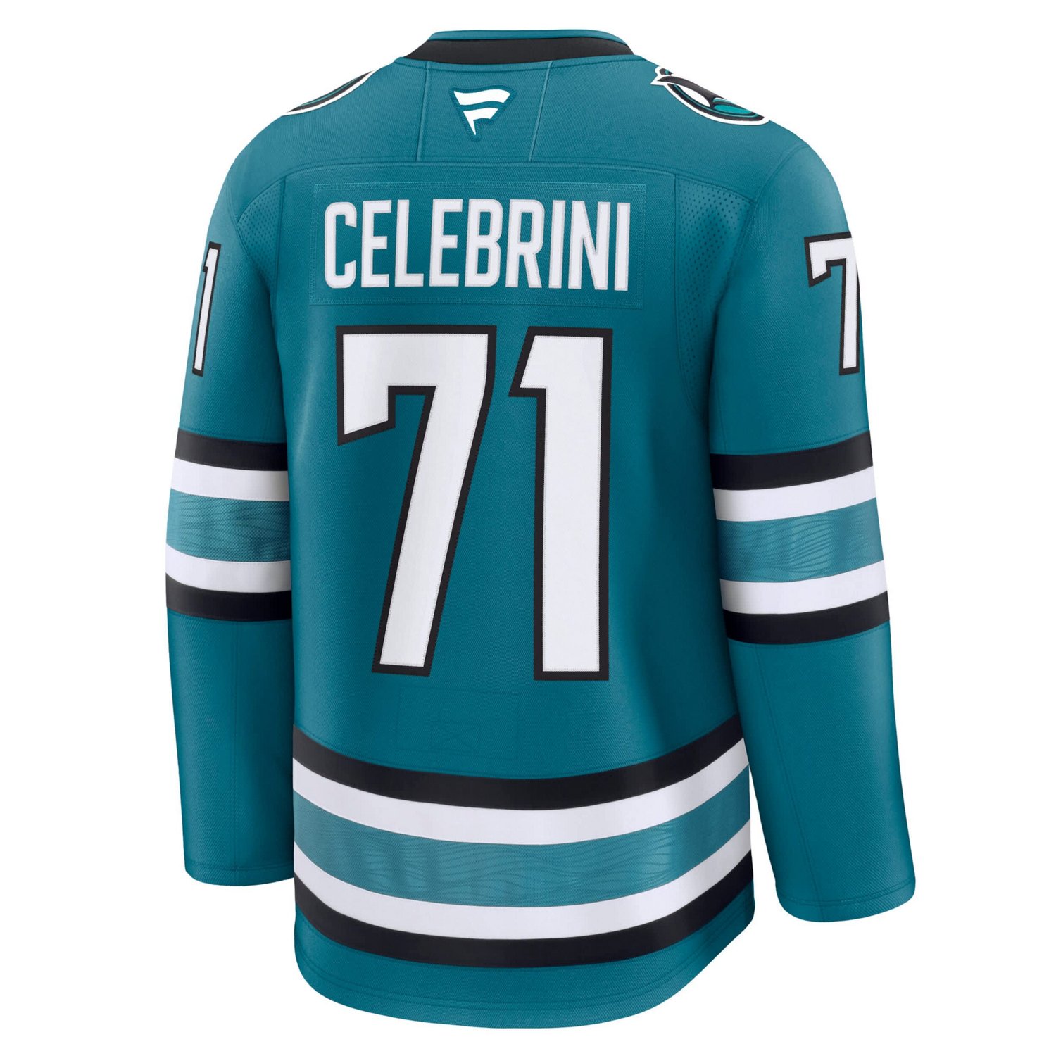 Fanatics Macklin Celebrini San Jose Sharks Home Premium Jersey - view number 3