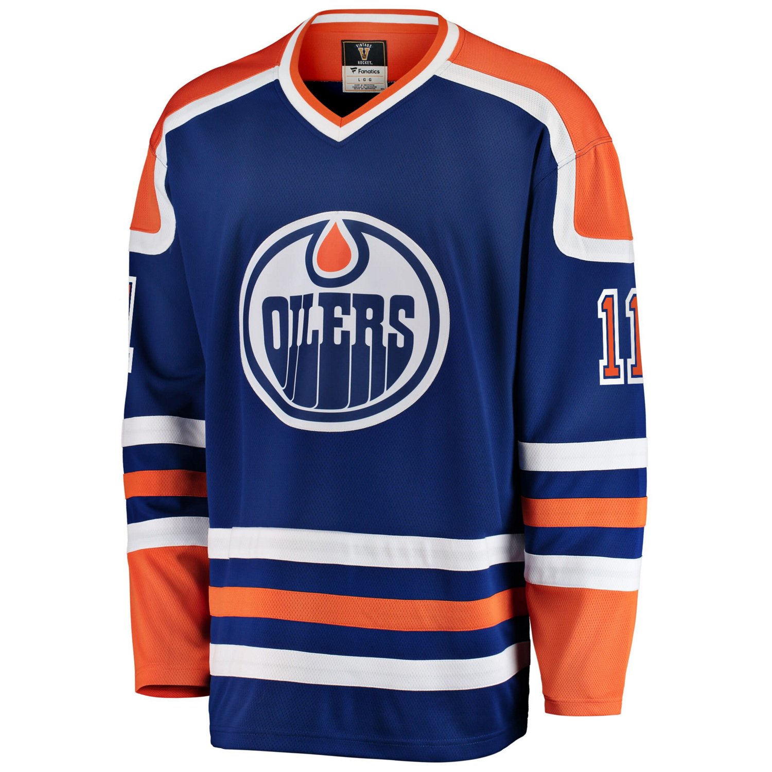 Fanatics Mark Messier Edmonton Oilers Premier Breakaway Retired Player Jersey                                                    - view number 2
