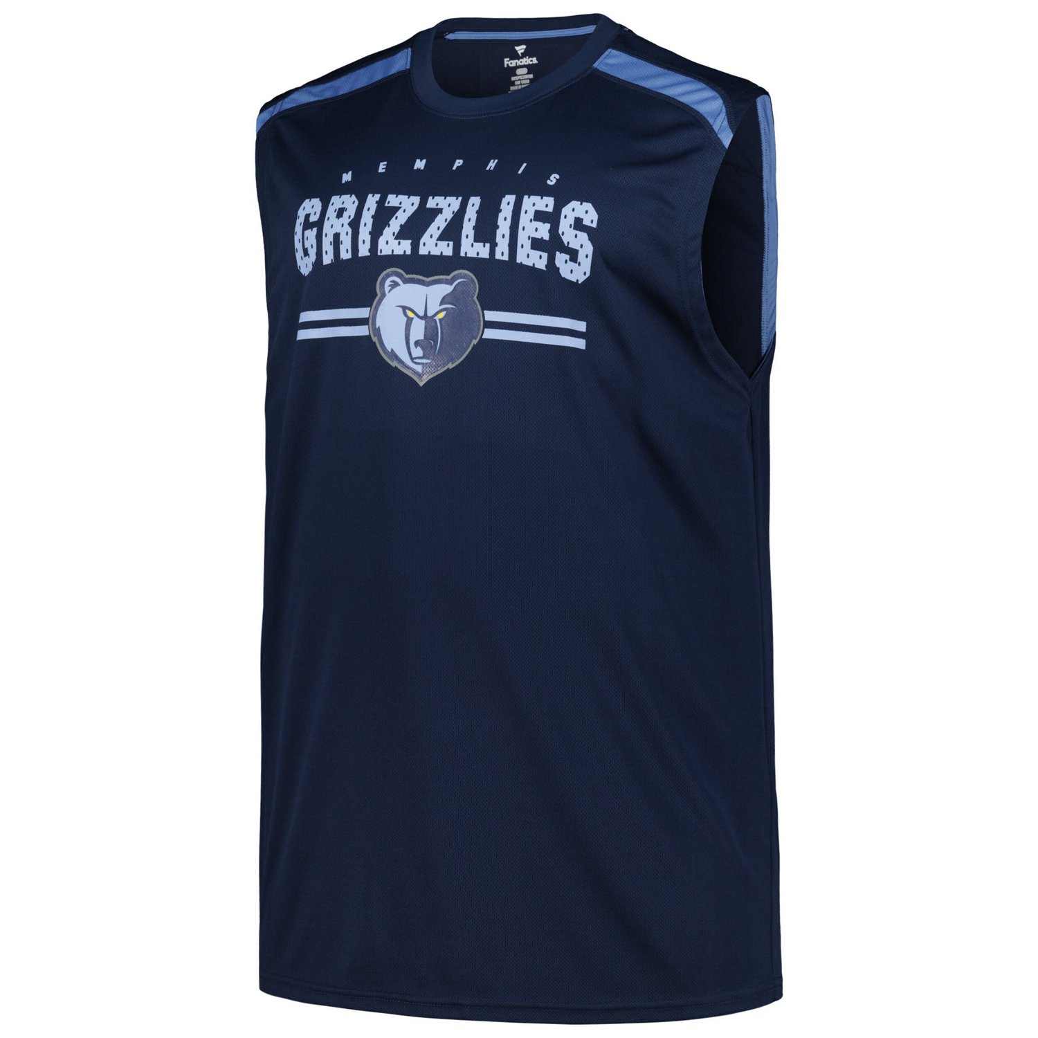 Fanatics Memphis Grizzlies Big  Tall Birdseye Muscle Tank Top - view number 2