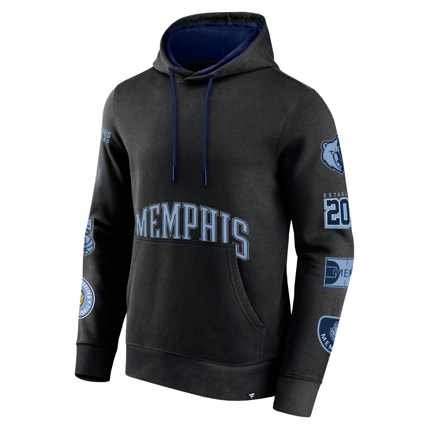Fanatics Memphis Grizzlies Home Court Pullover Hoodie - view number 2