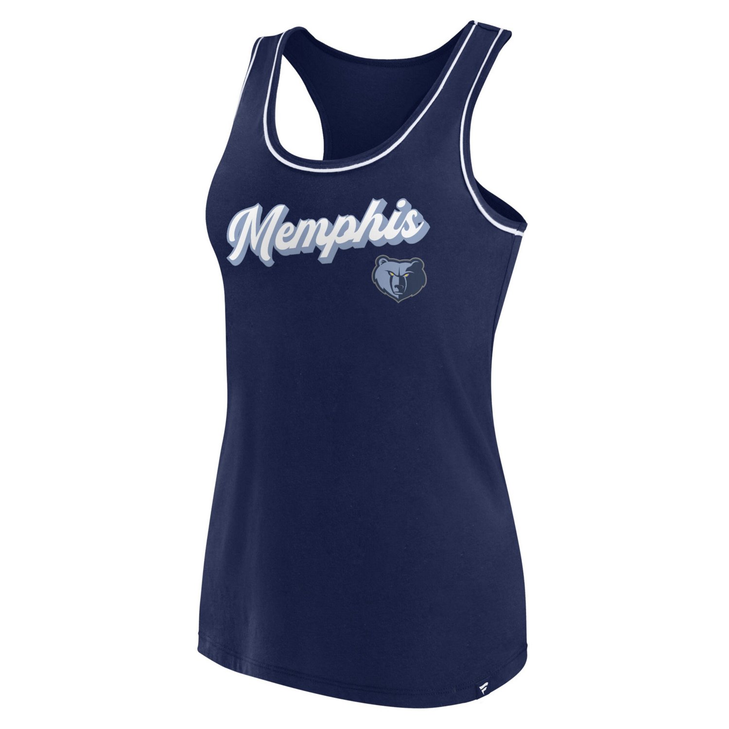 Fanatics Memphis Grizzlies Wordmark Logo Racerback Tank Top                                                                      - view number 2