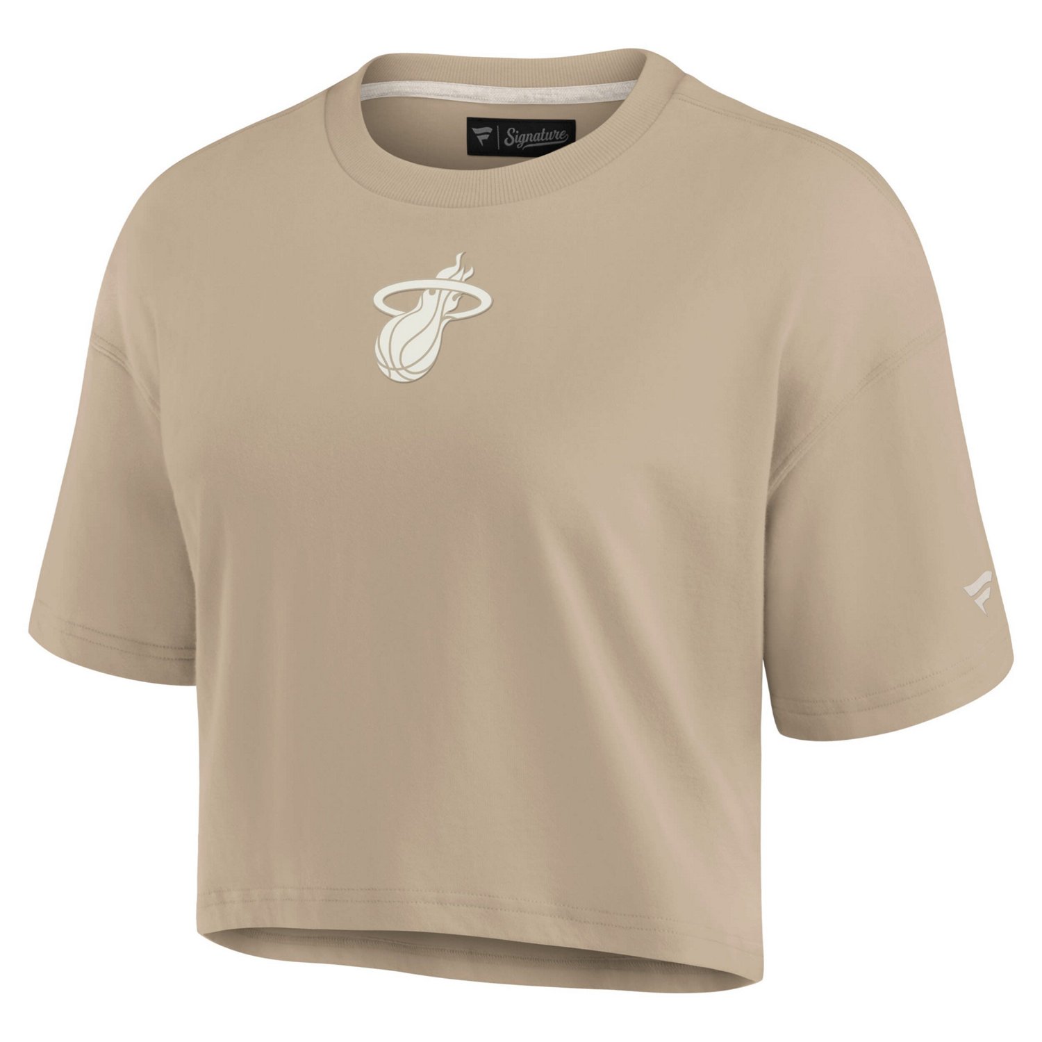 Fanatics Miami Heat Elements Super Soft Boxy Cropped T-Shirt - view number 2
