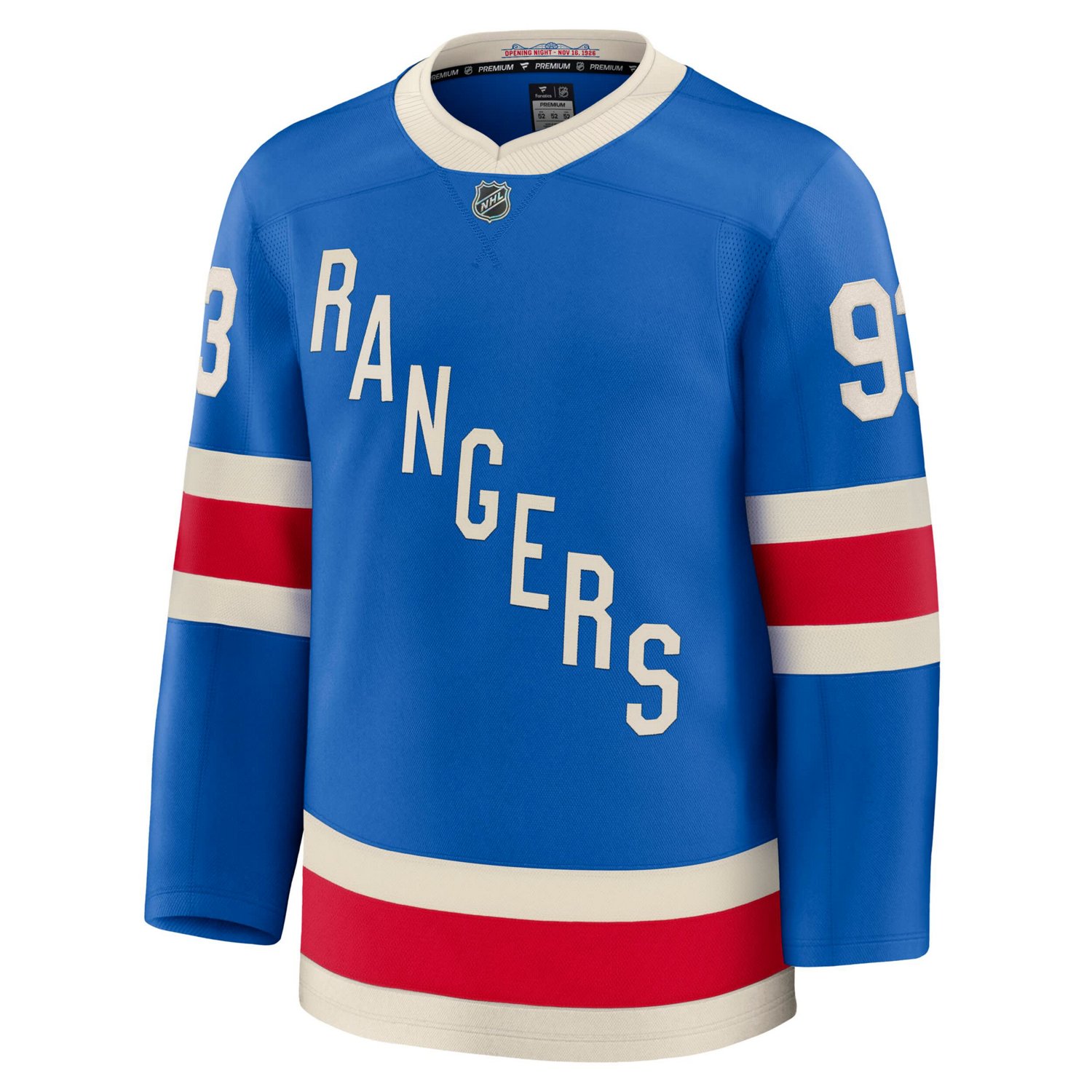 Fanatics Mika Zibanejad New York Rangers Centennial Premium Jersey - view number 2