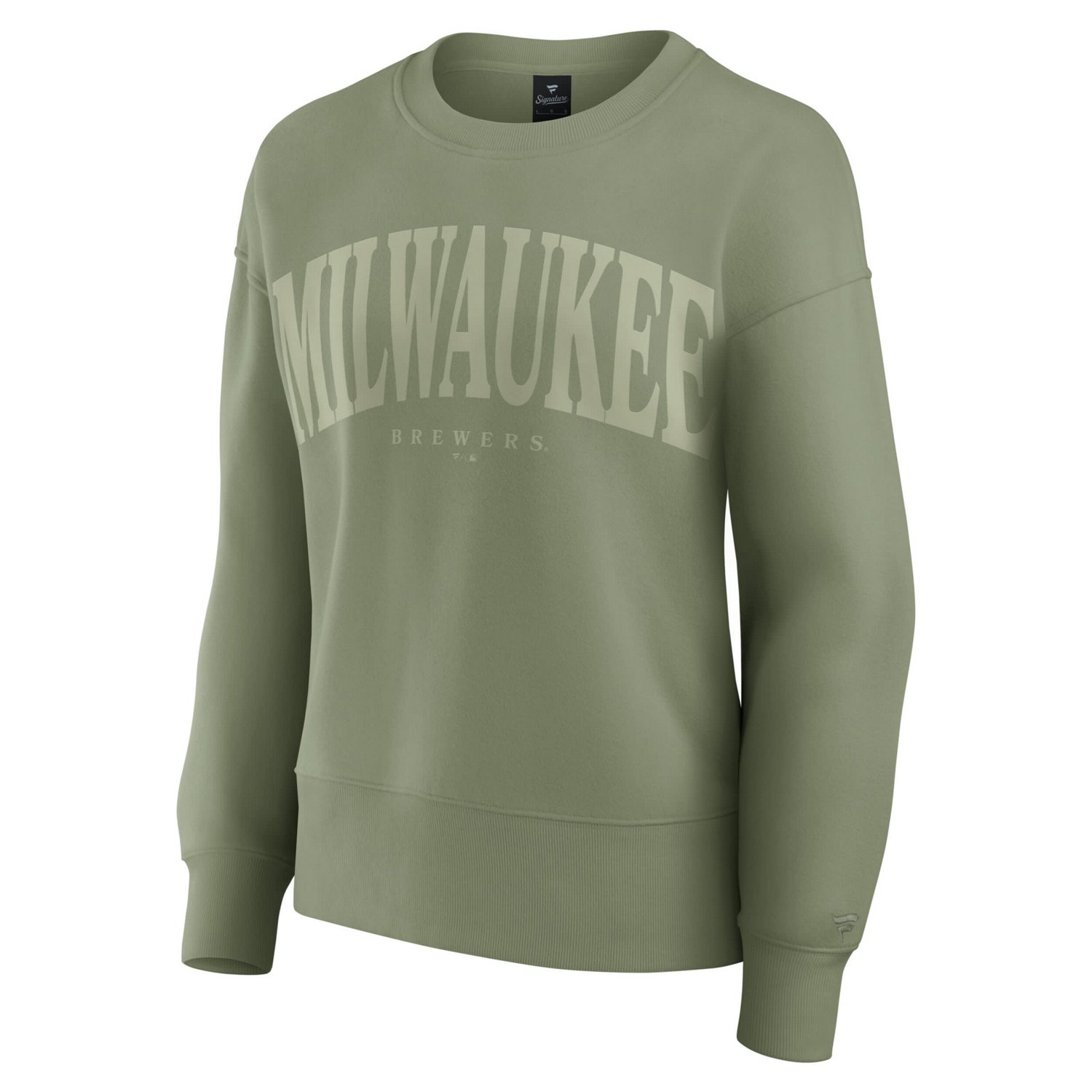 Fanatics Milwaukee Brewers Elements Flow Pullover Sweatshirt - view number 2