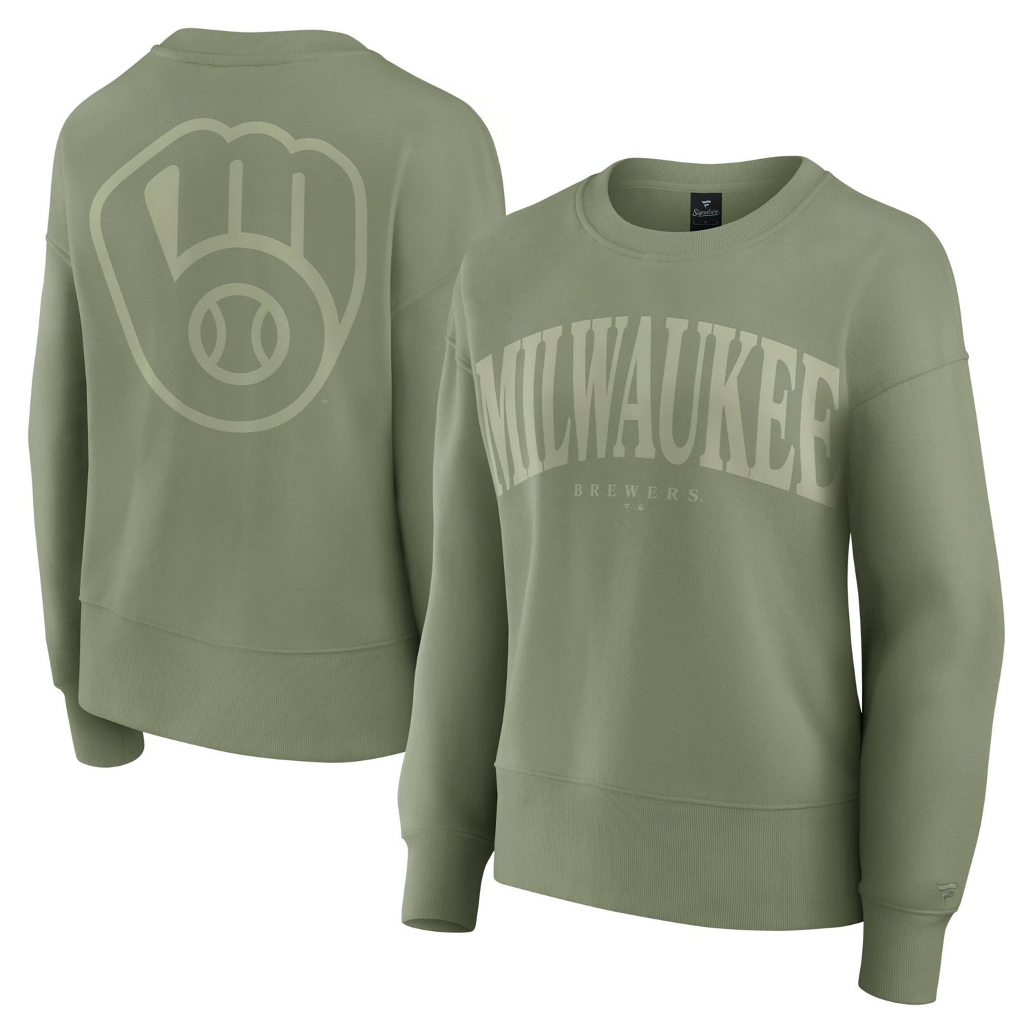 Fanatics Milwaukee Brewers Elements Flow Pullover Sweatshirt - view number 1