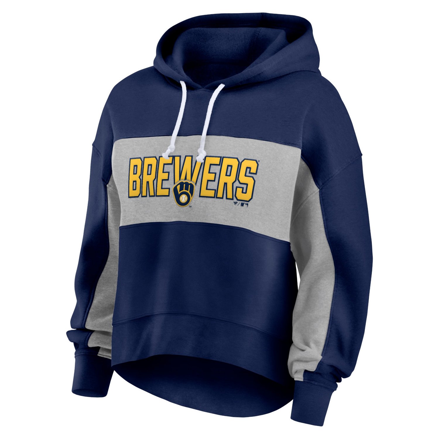 Fanatics Milwaukee Brewers Filled Stat Sheet Pullover Hoodie - view number 2