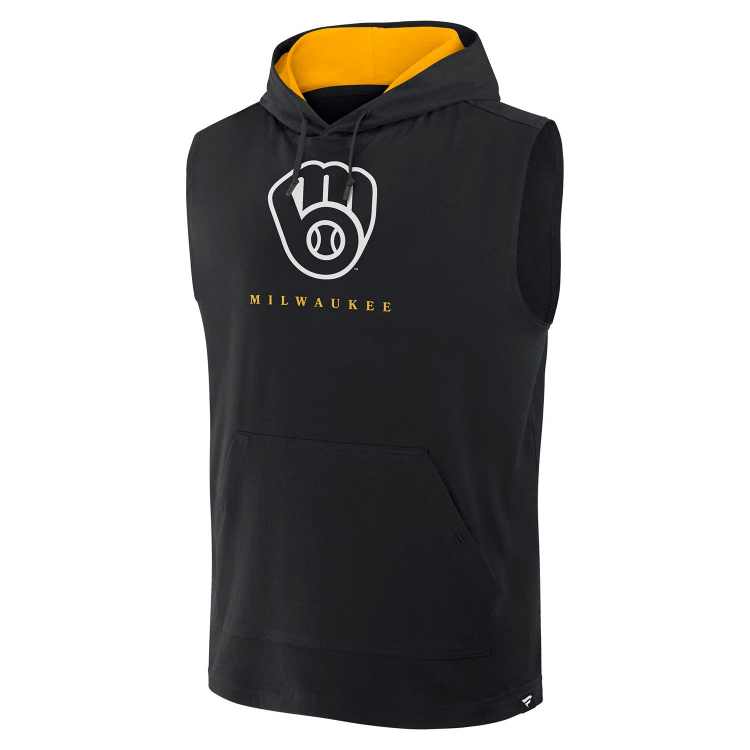 Fanatics Milwaukee Brewers Fire Speed Sleeveless Pullover Hoodie - view number 2