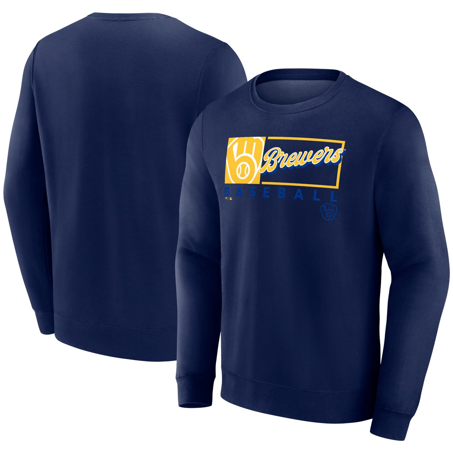 Fanatics Milwaukee Brewers Focus Fleece Pullover Sweatshirt