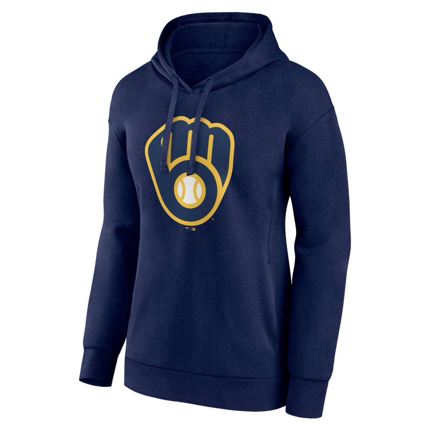 Fanatics Milwaukee Brewers Logo Pullover Hoodie - view number 2
