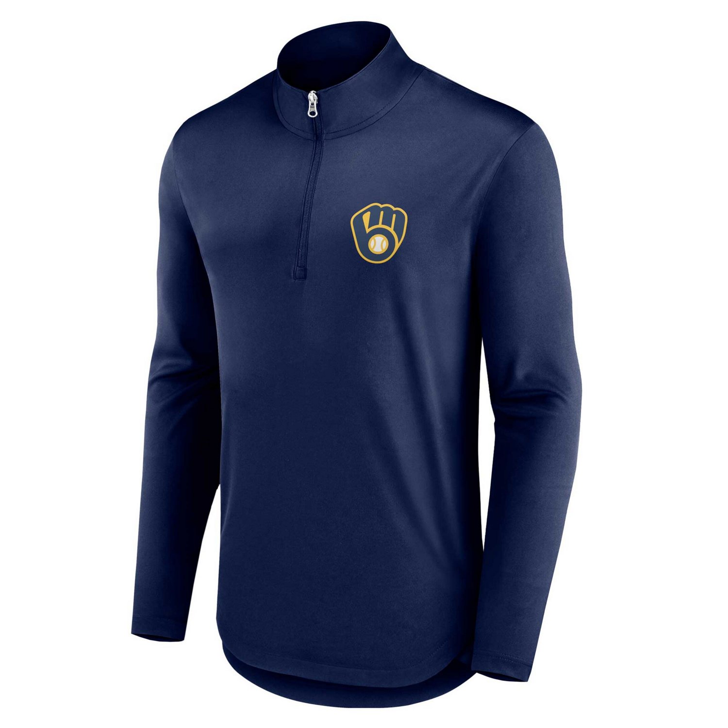 Fanatics Milwaukee Brewers Quarterback Quarter-Zip Top - view number 2