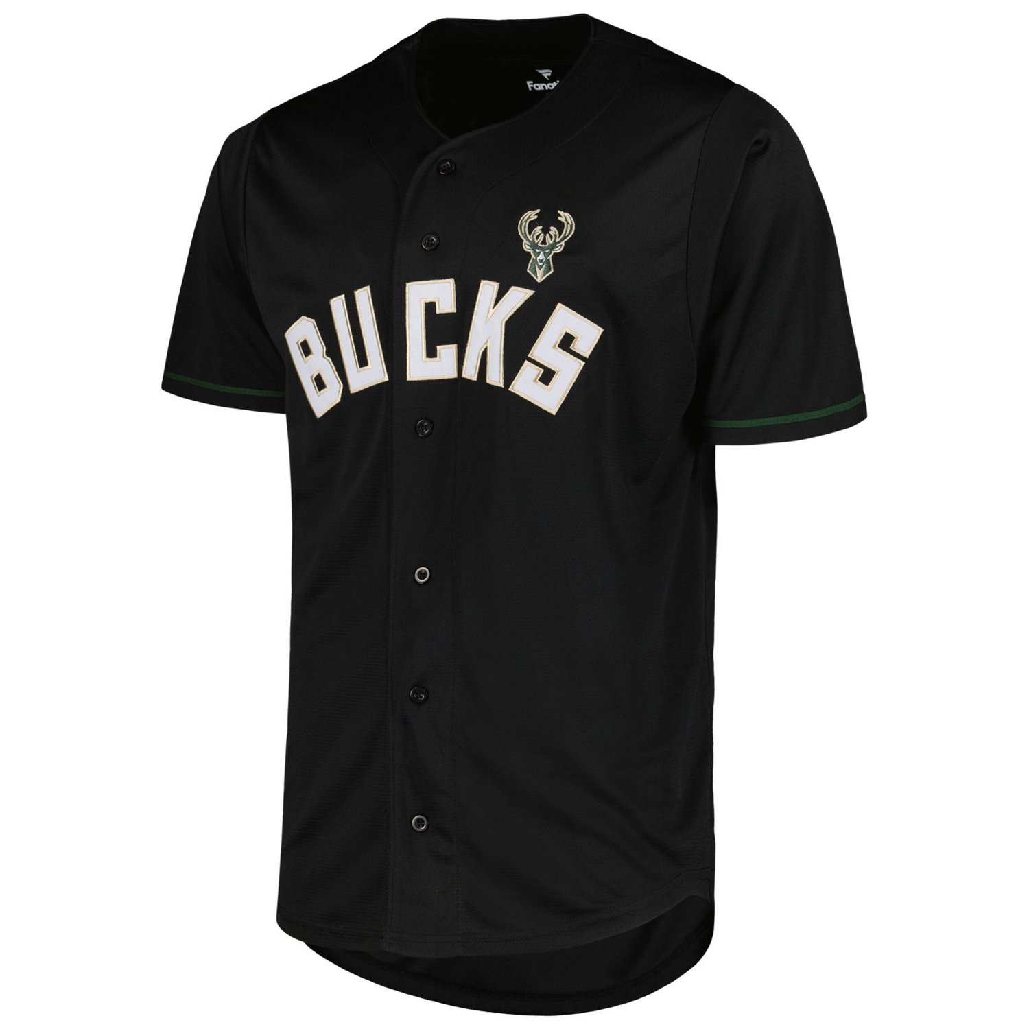 Fanatics Milwaukee Bucks Pop Baseball Jersey - view number 2