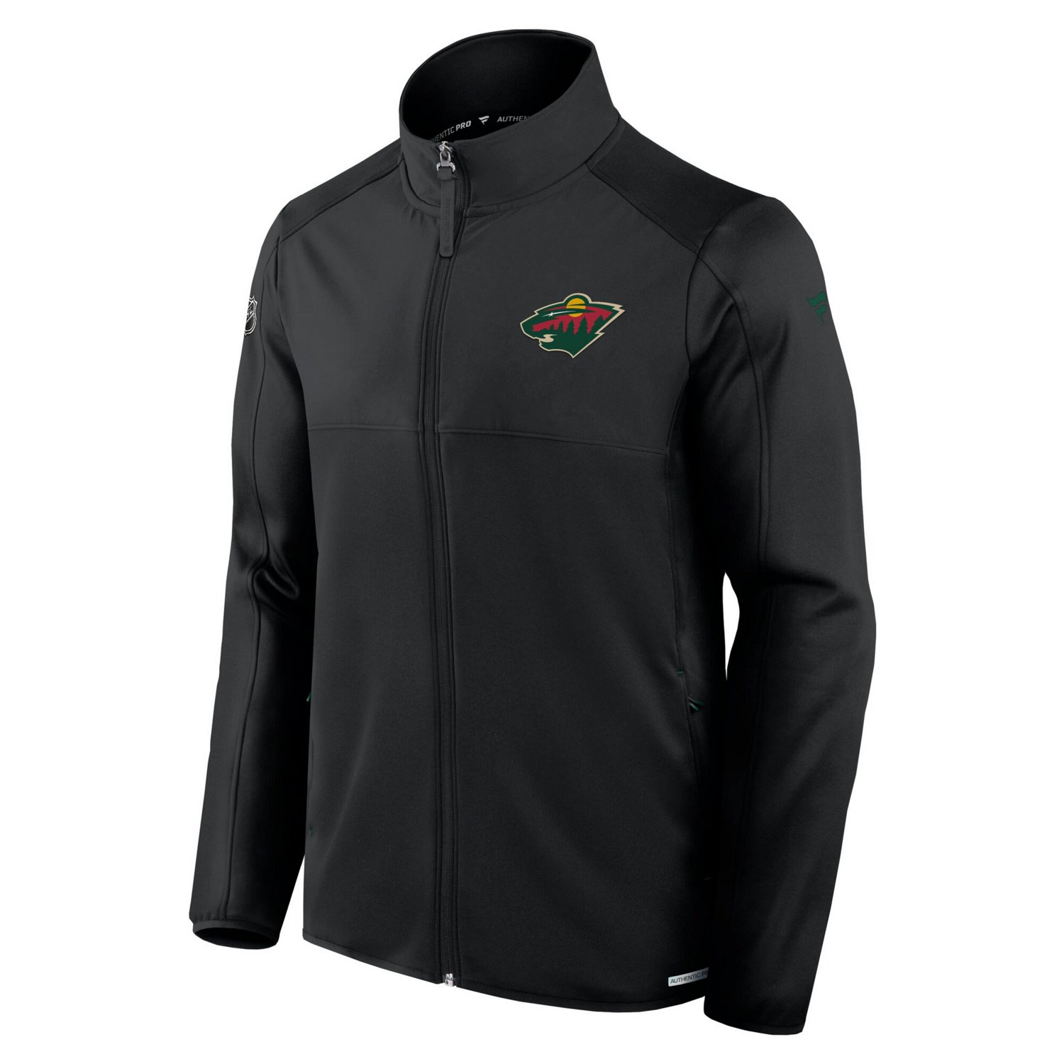 Fanatics Minnesota Wild Authentic Pro Rink Fleece Full-Zip Jacket - view number 2