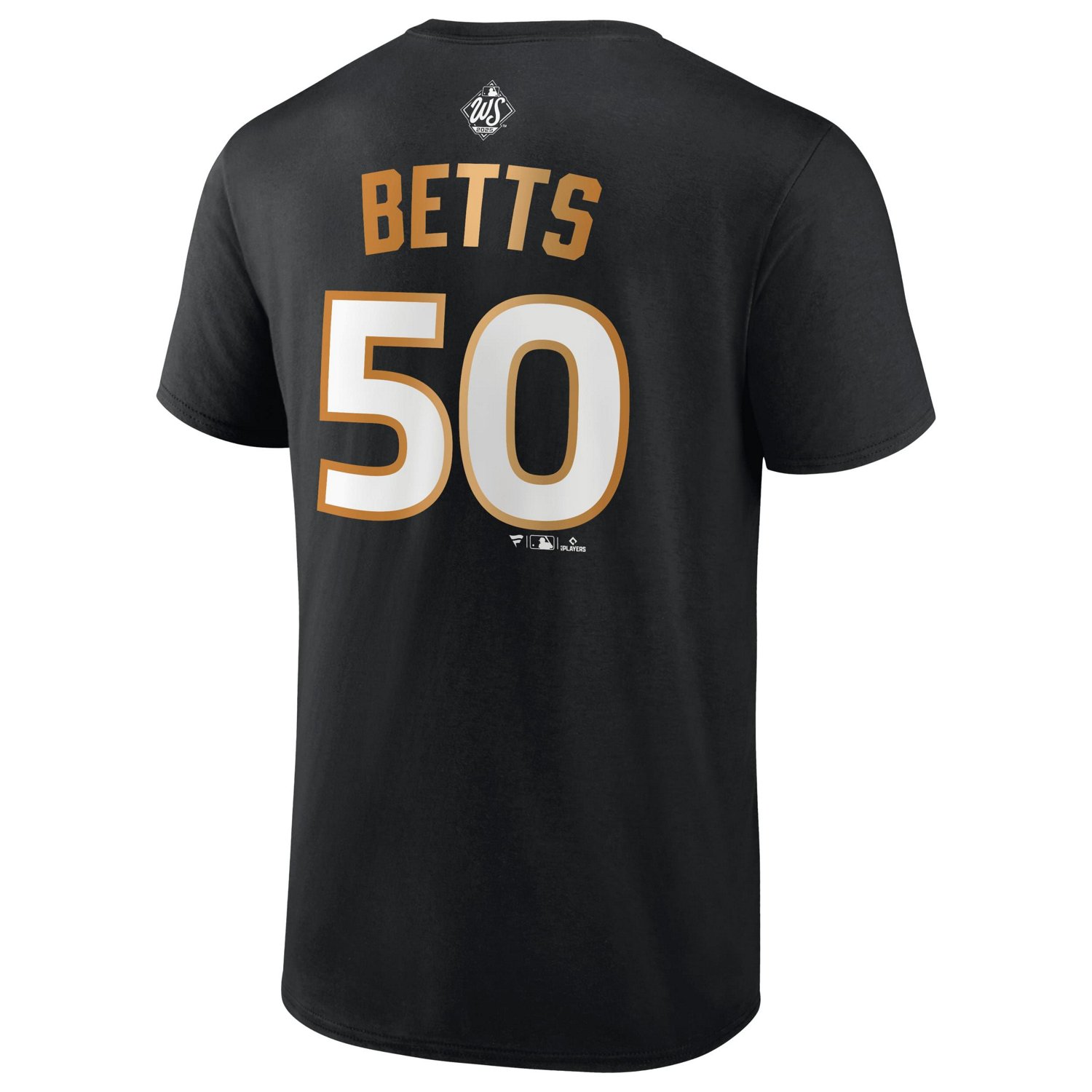 Fanatics Mookie Betts Los Angeles Dodgers 2025 World Series Champions Name  Number T-Shirt - view number 3
