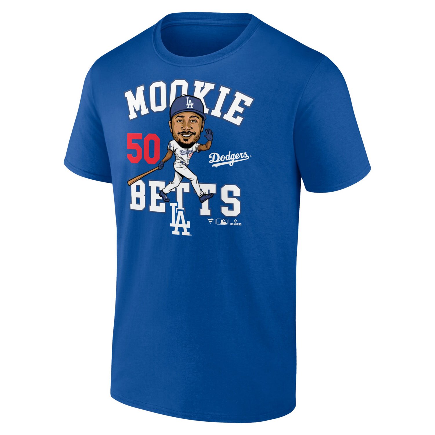 Fanatics Mookie Betts Los Angeles Dodgers Hometown Caricature T-Shirt - view number 2