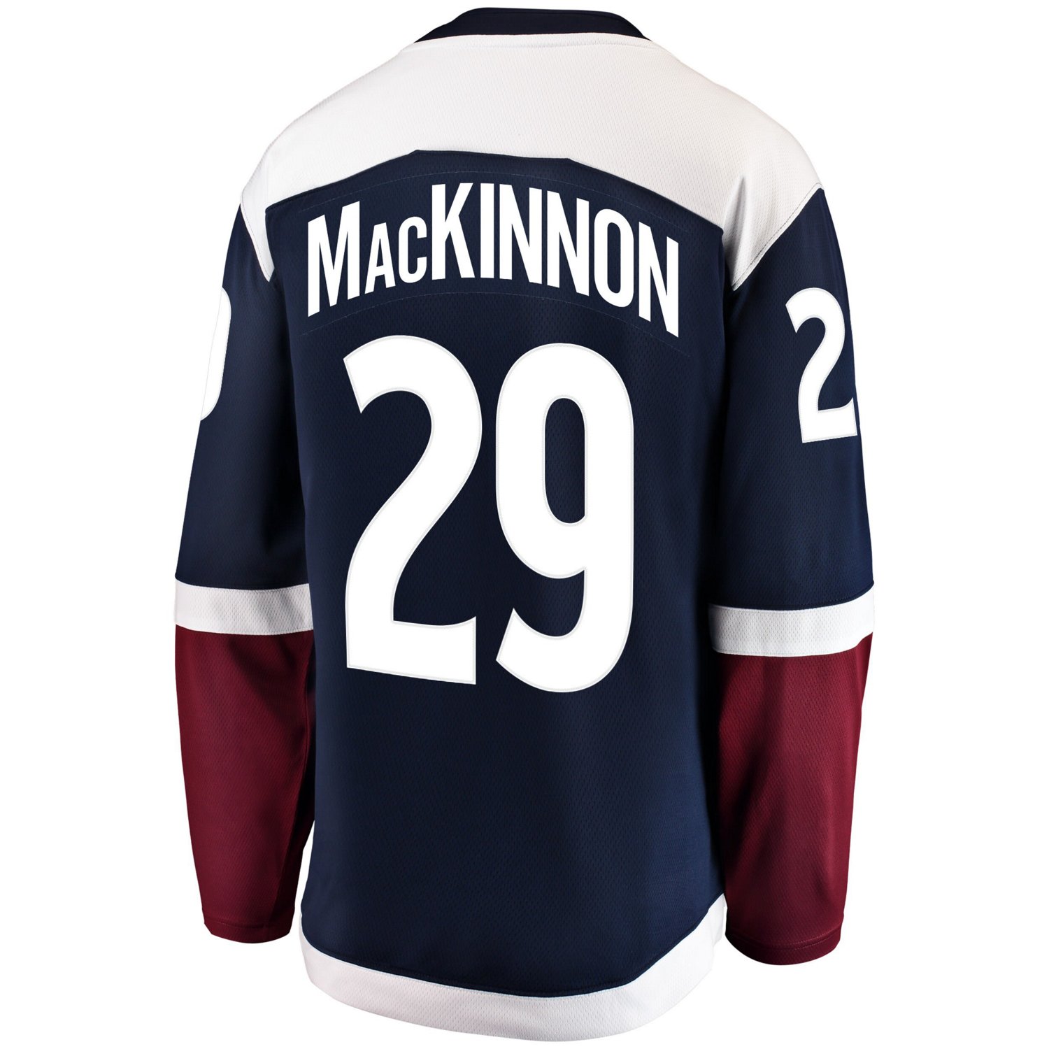 Fanatics Nathan MacKinnon Colorado Avalanche Alternate Breakaway Player Jersey                                                   - view number 3