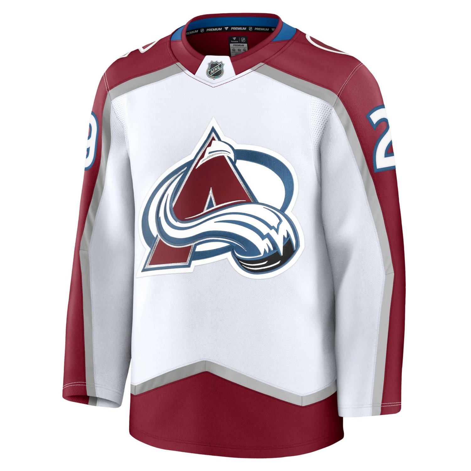 Fanatics Nathan MacKinnon Colorado Avalanche Away Premium Jersey - view number 2