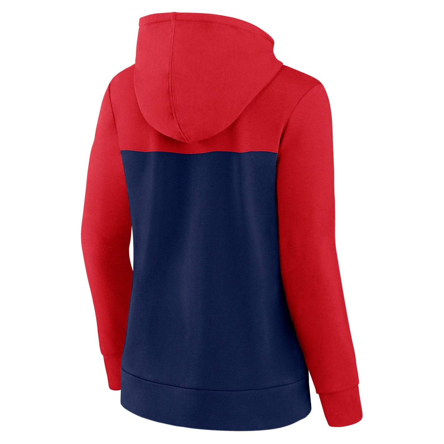 Fanatics Navy Washington Nationals Take The Field Colorblocked Hoodie Full-Zip Jacket - view number 3