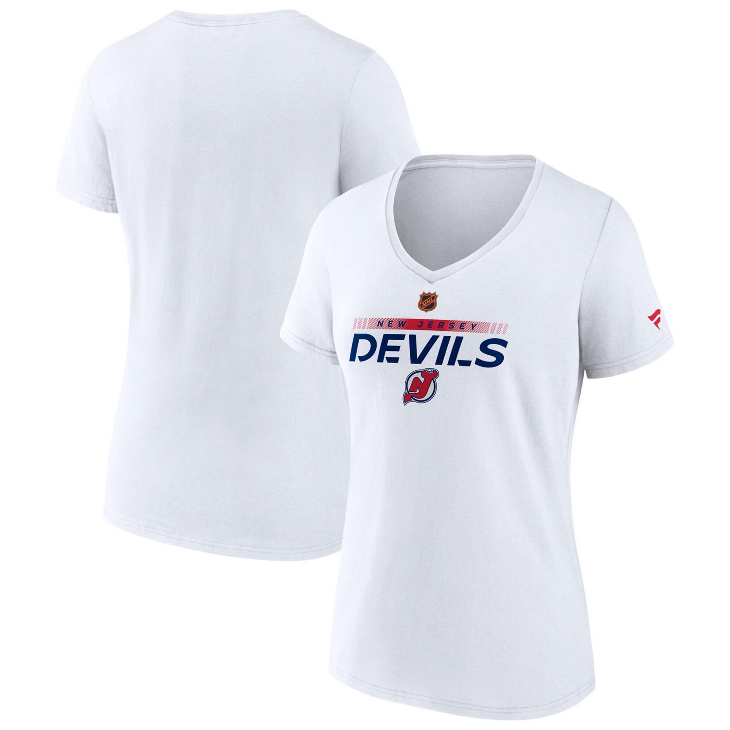 Fanatics New Jersey Devils Special Edition V-Neck T-Shirt                                                                        - view number 1