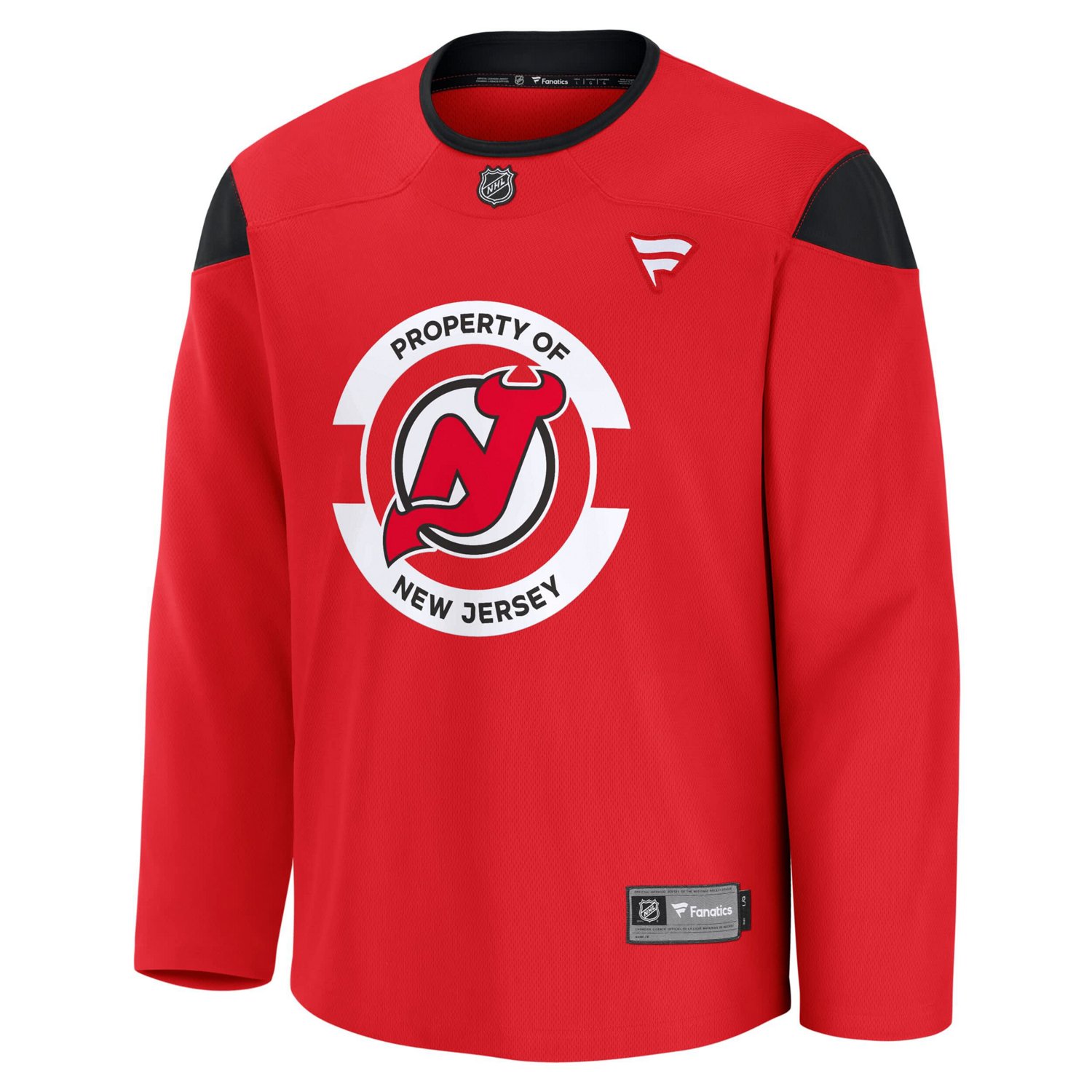 Fanatics New Jersey Devils Team Practice Jersey - view number 2