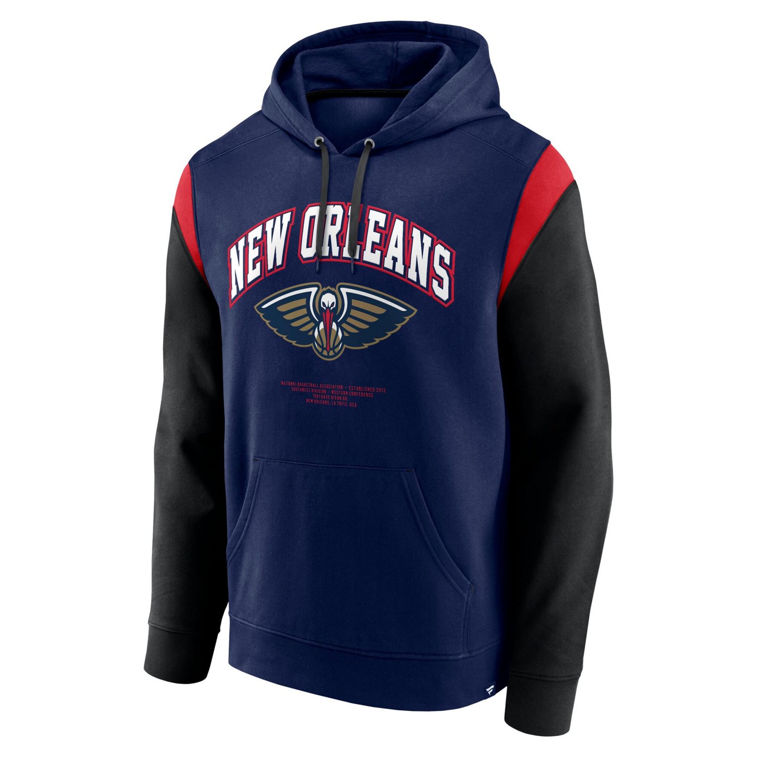 Fanatics New Orleans Pelicans Scorer Pullover Hoodie                                                                             - view number 2