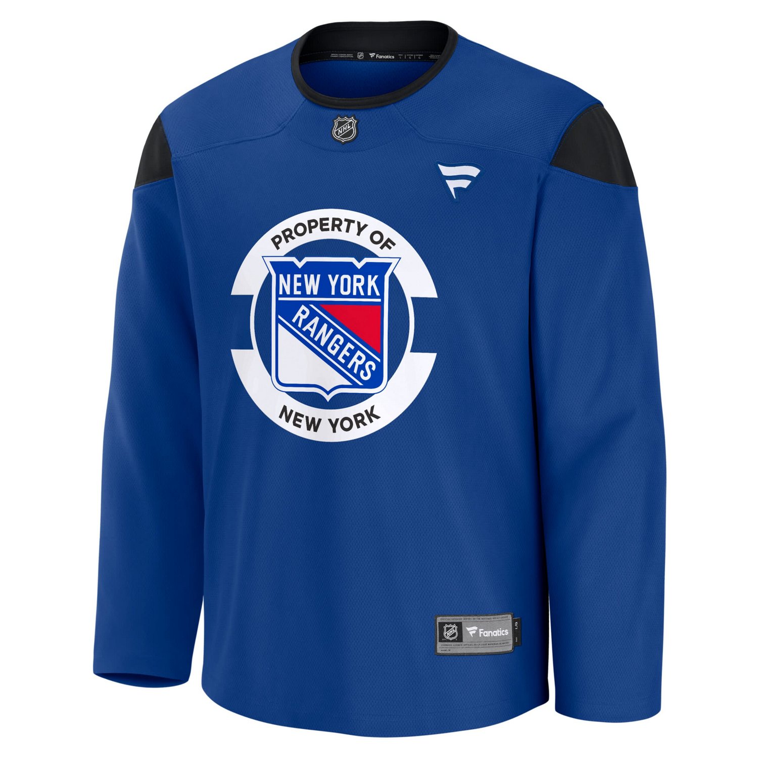 Fanatics New York Rangers Team Practice Jersey - view number 2