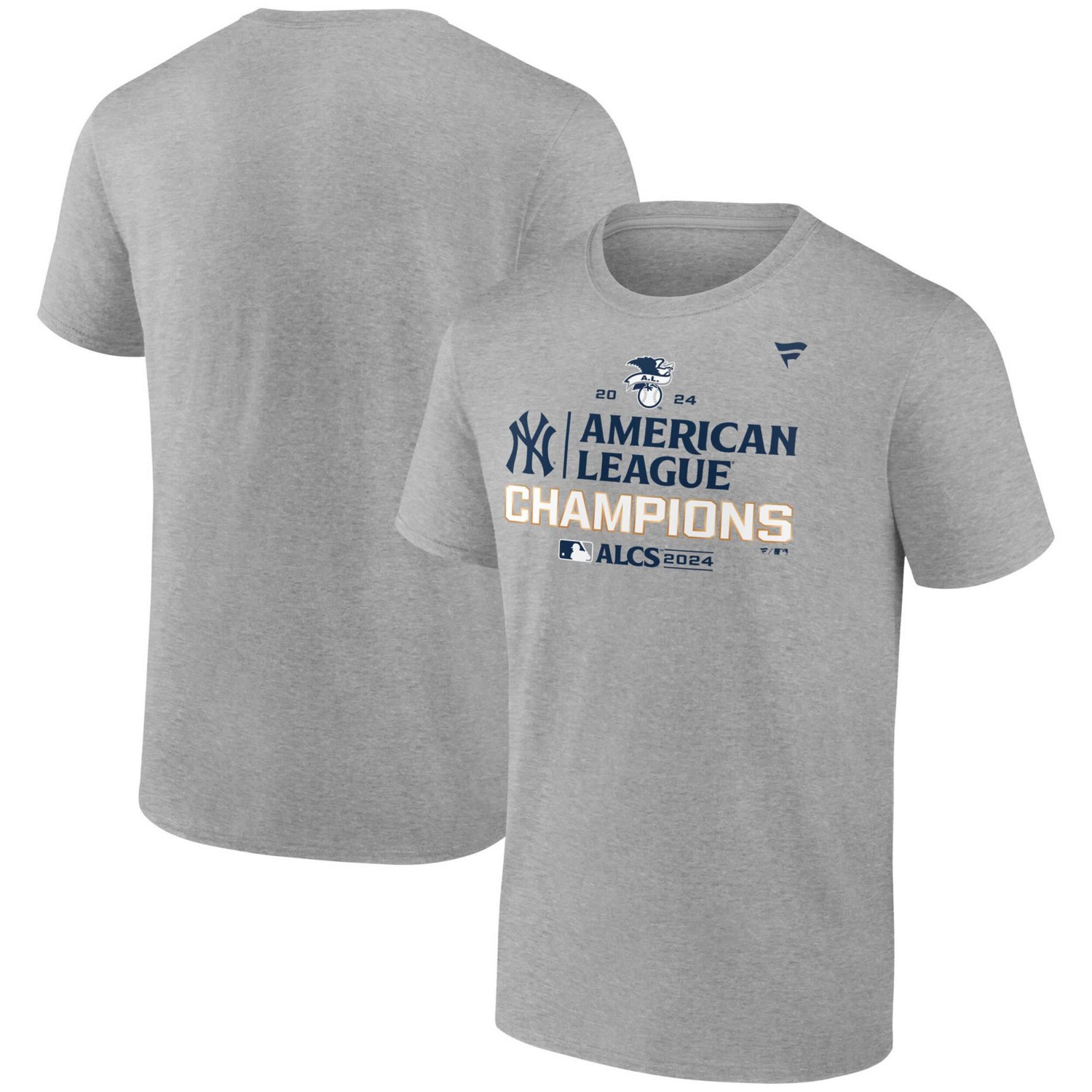 Fanatics New York Yankees 2024 American League Champions Locker Room Big  Tall T-Shirt