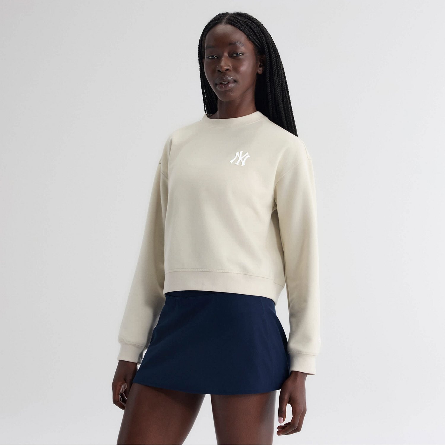 Fanatics New York Yankees Oversized Clutch Tri-Blend Sweatshirt