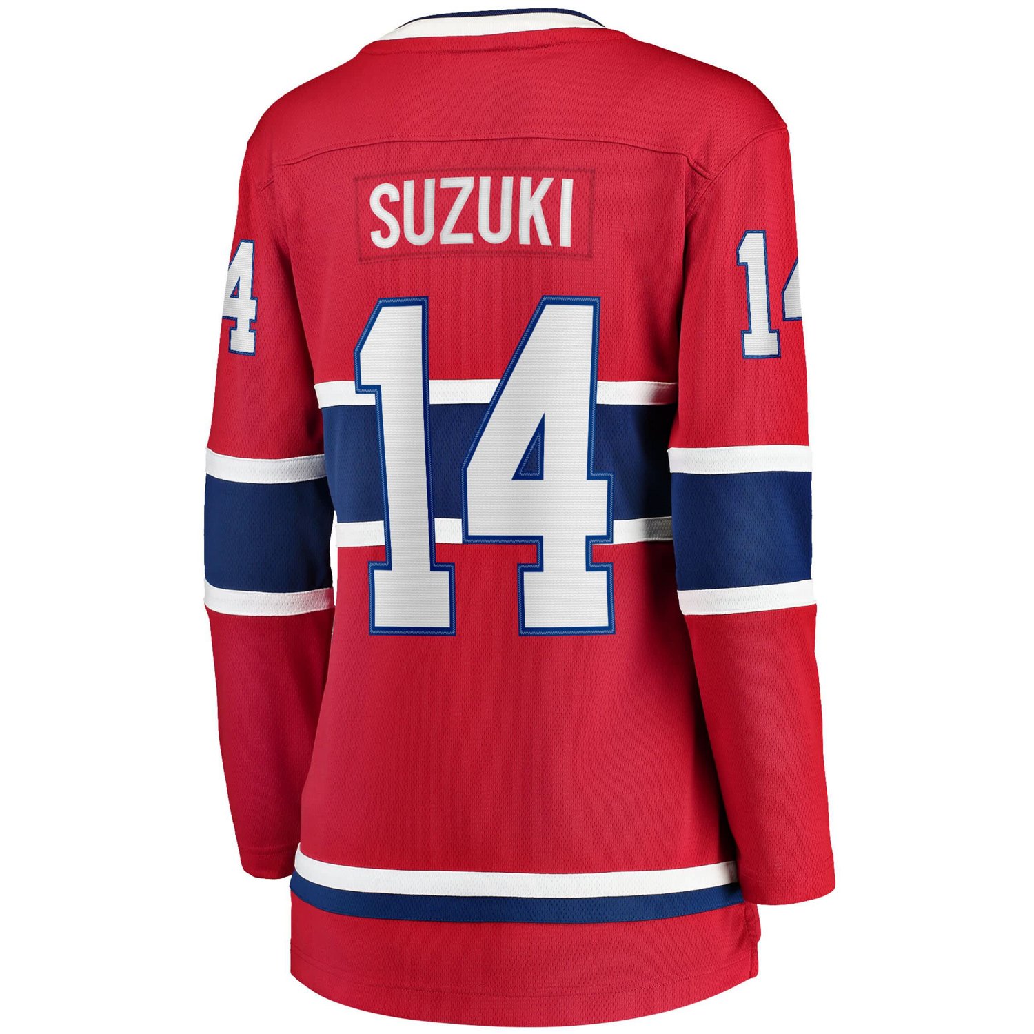 Fanatics Nick Suzuki Montreal Canadiens Home Captain Patch Breakaway Player Jersey - view number 3