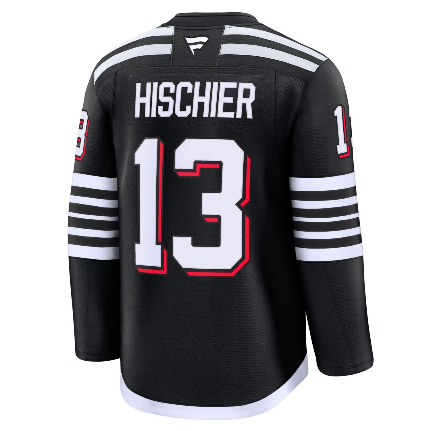 Fanatics Nico Hischier New Jersey Devils Alternate Premium Jersey - view number 3