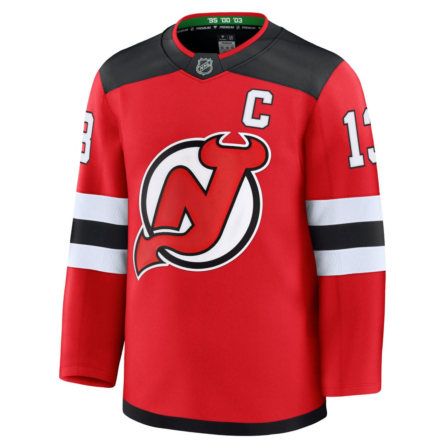 Fanatics Nico Hischier New Jersey Devils Home Premium Jersey - view number 2