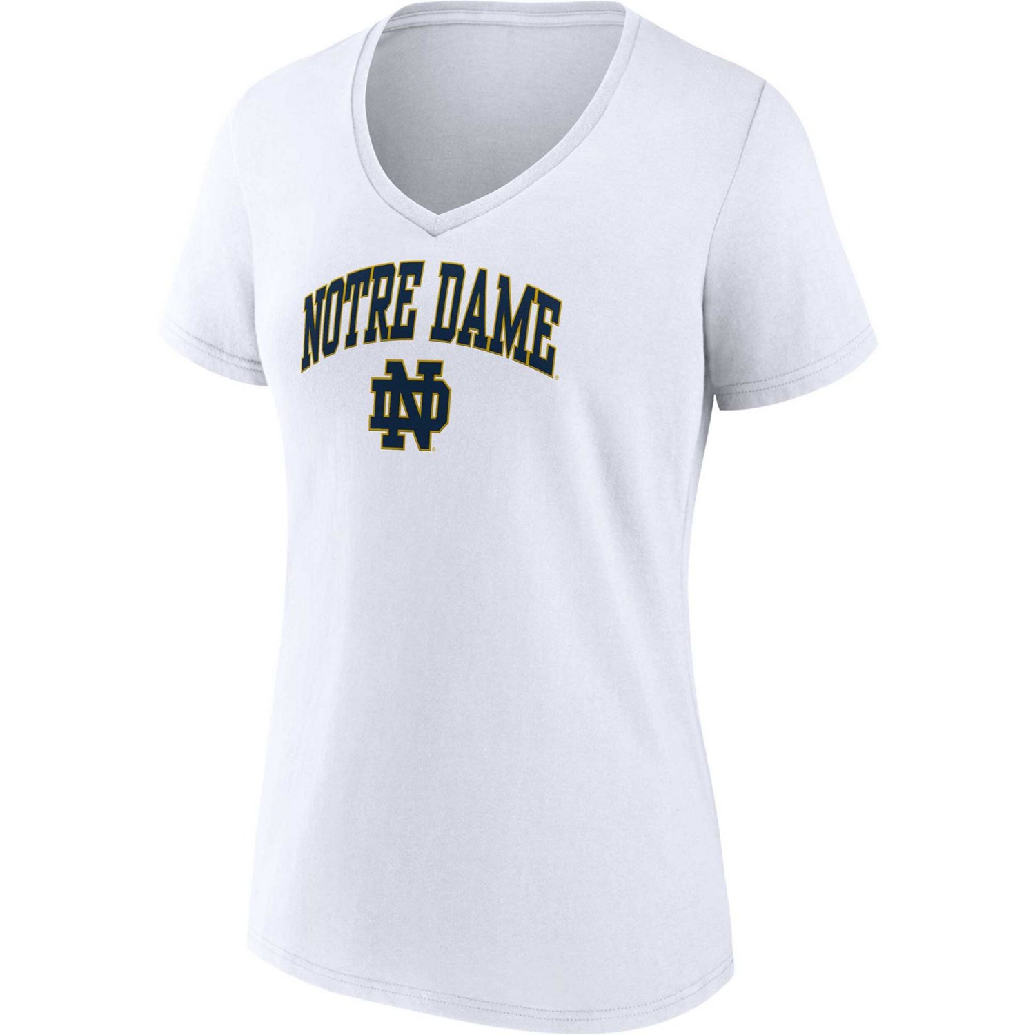 Fanatics Notre Dame Fighting Irish Evergreen Campus V-Neck T-Shirt                                                               - view number 2