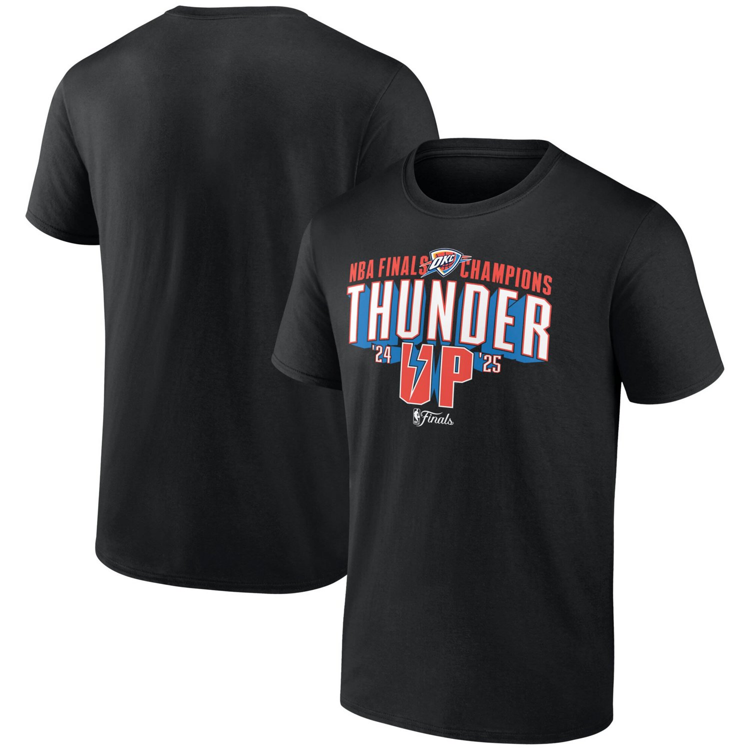 Fanatics Oklahoma City Thunder 2025 NBA Finals Champions Big  Tall Hometown T-Shirt