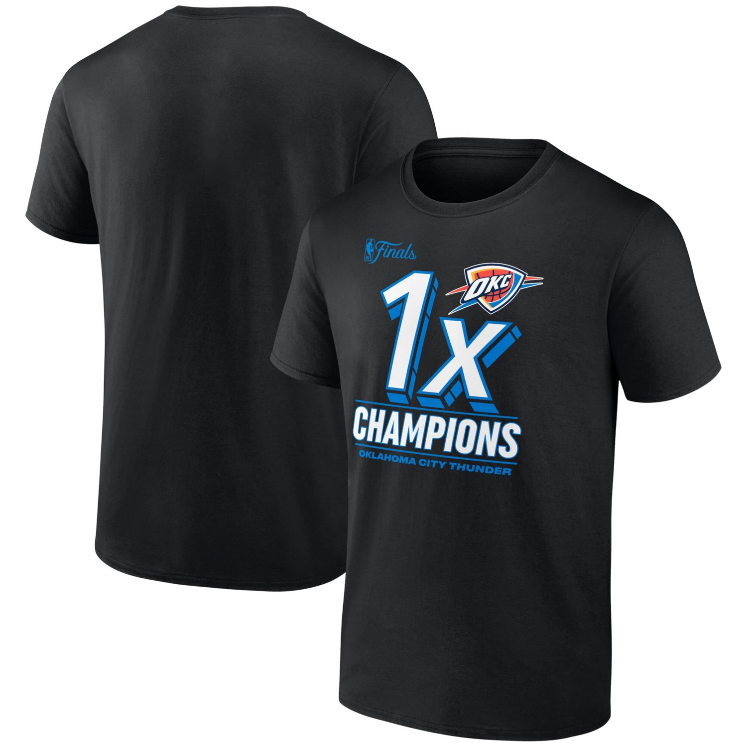 Fanatics Oklahoma City Thunder 2025 NBA Finals Champions Dunk Contest T-Shirt