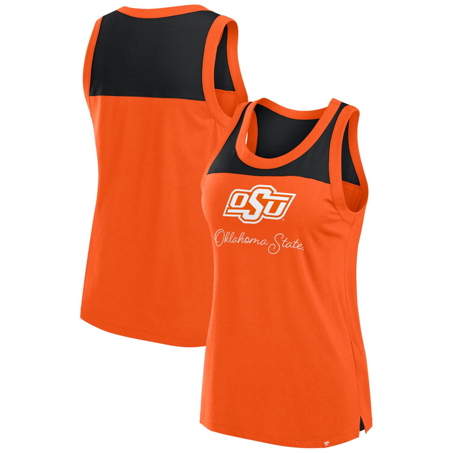 Fanatics Oklahoma State Cowboys Crosley Colorblock Tank Top