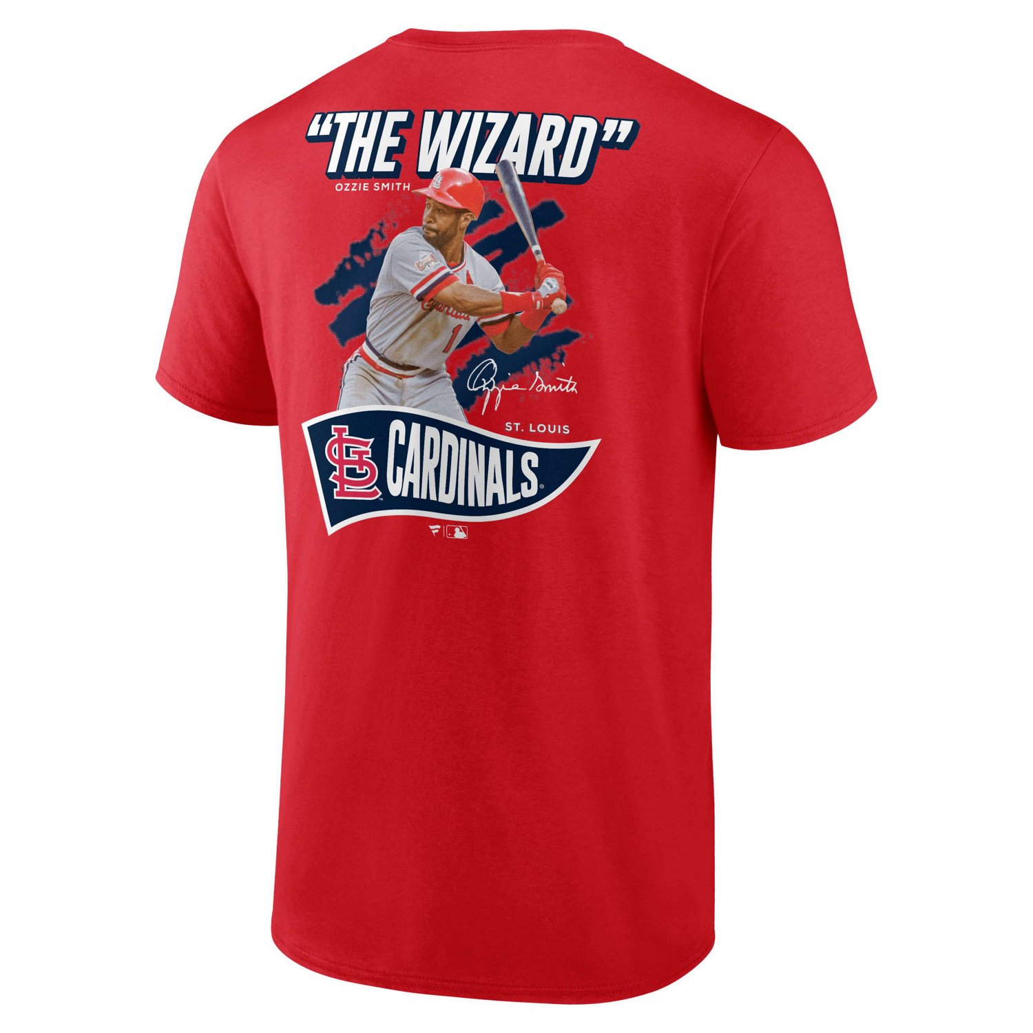 Fanatics Ozzie Smith St Louis Cardinals Retired Player Nickname Name  Number T-Shirt - view number 3