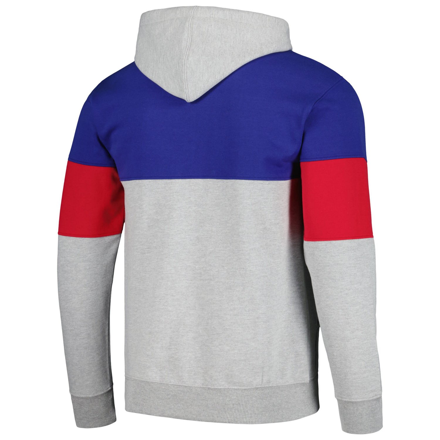 Fanatics Philadelphia 76ers Contrast Pieced Pullover Hoodie