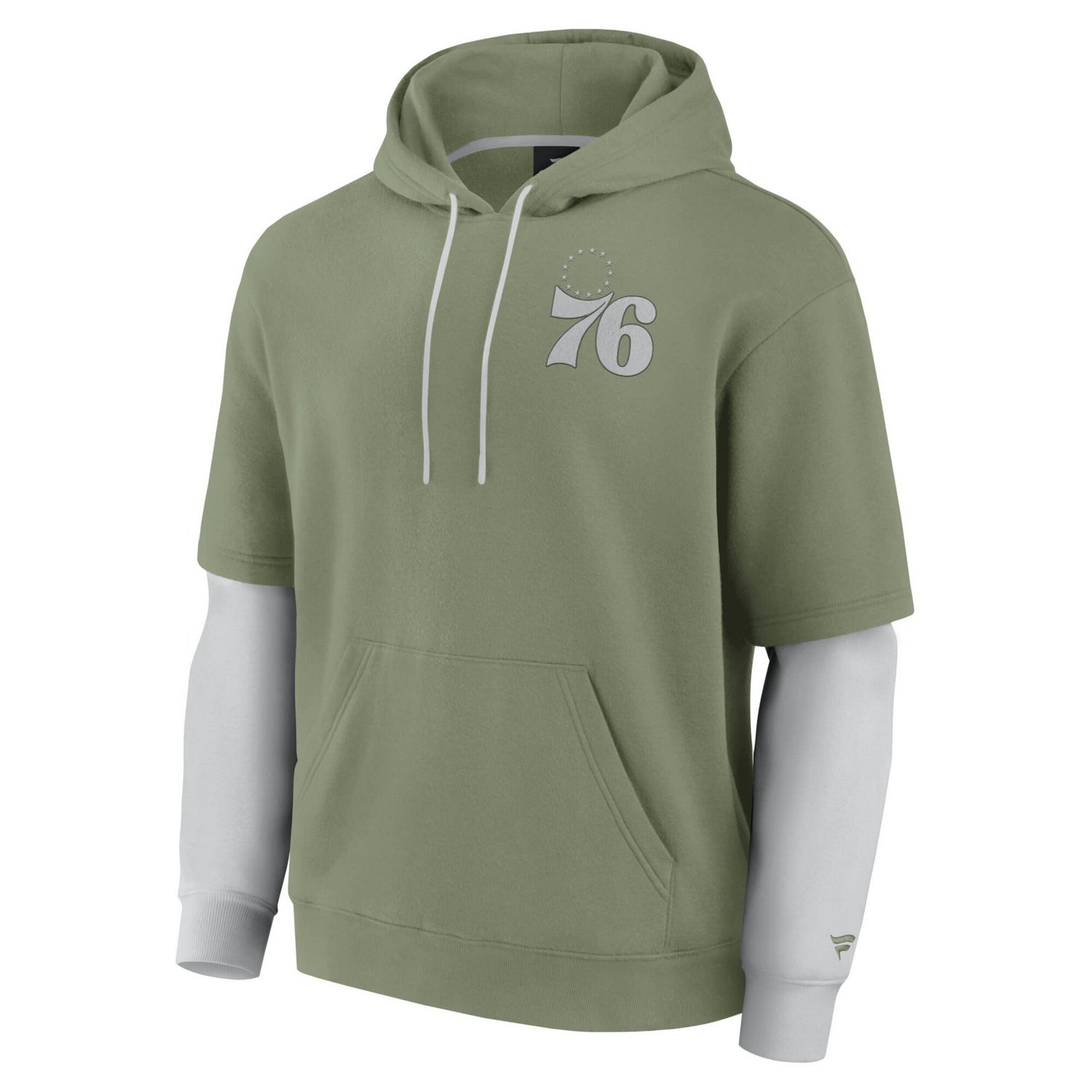 Fanatics Philadelphia 76ers Elements Sleek Pullover Hoodie - view number 2