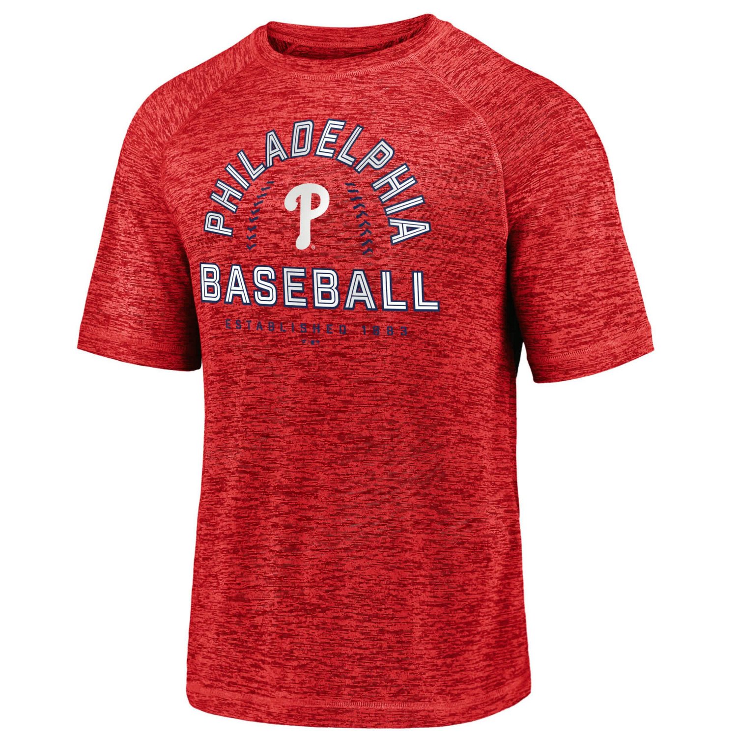 Fanatics Philadelphia Phillies Line Up Primary Threat Striated T-Shirt - view number 2