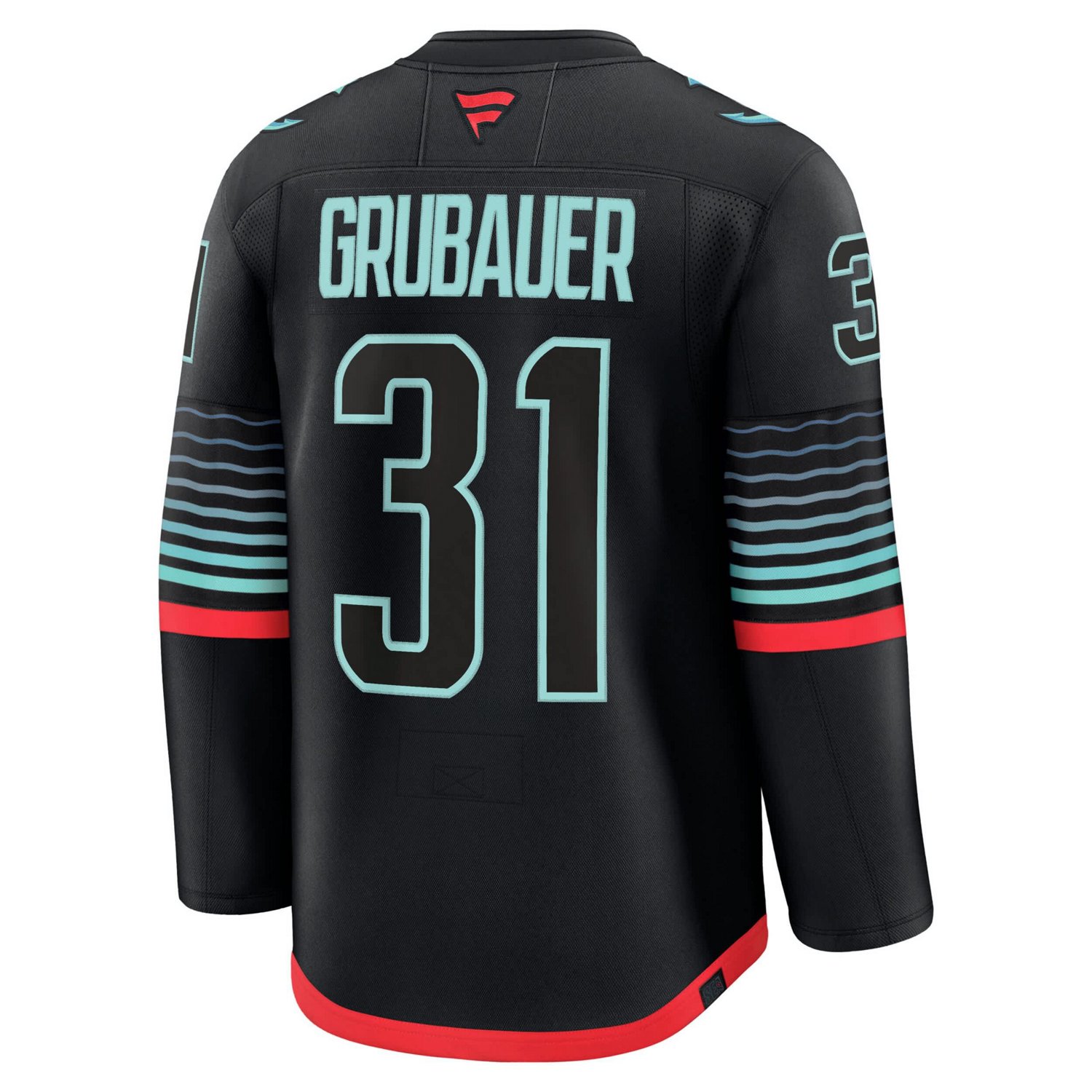 Fanatics Philipp Grubauer Seattle Kraken Alternate Premium Player Jersey - view number 3