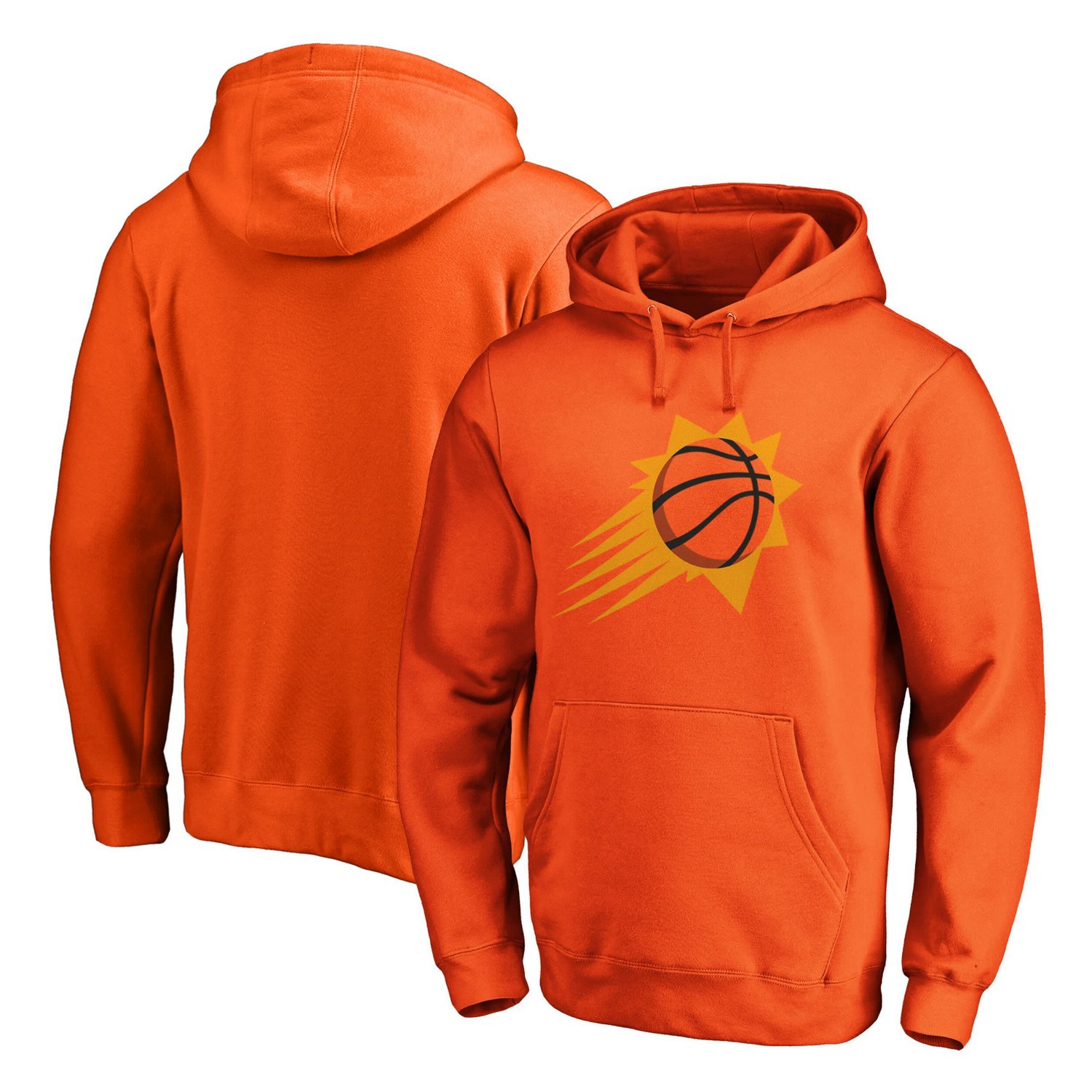 Fanatics Phoenix Suns Icon Primary Logo Fitted Pullover Hoodie