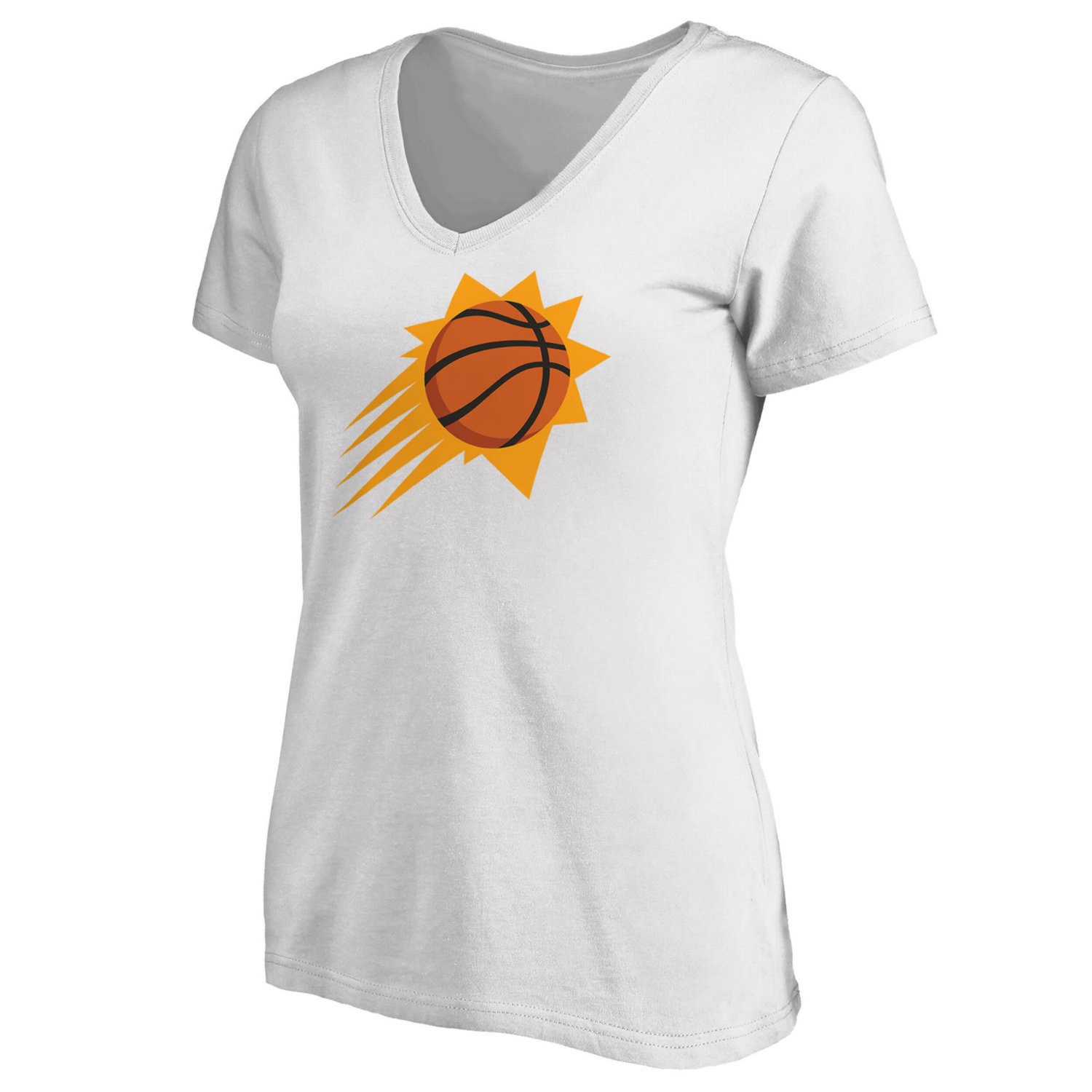 Fanatics Phoenix Suns Primary Logo Team V-Neck T-Shirt                                                                           - view number 2