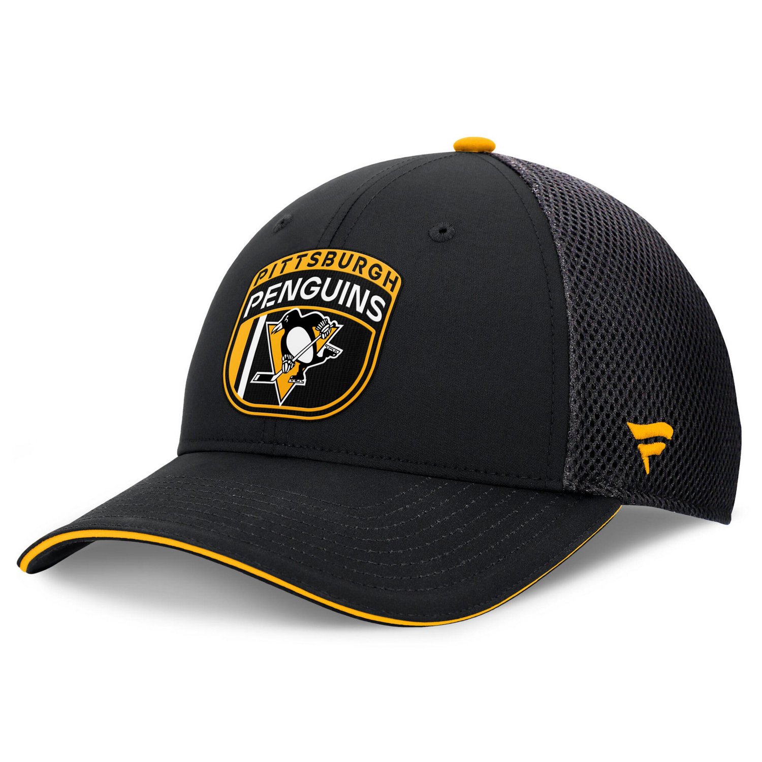 Fanatics Pittsburgh Penguins 2024 NHL Draft On Stage Trucker Adjustable Hat - view number 3