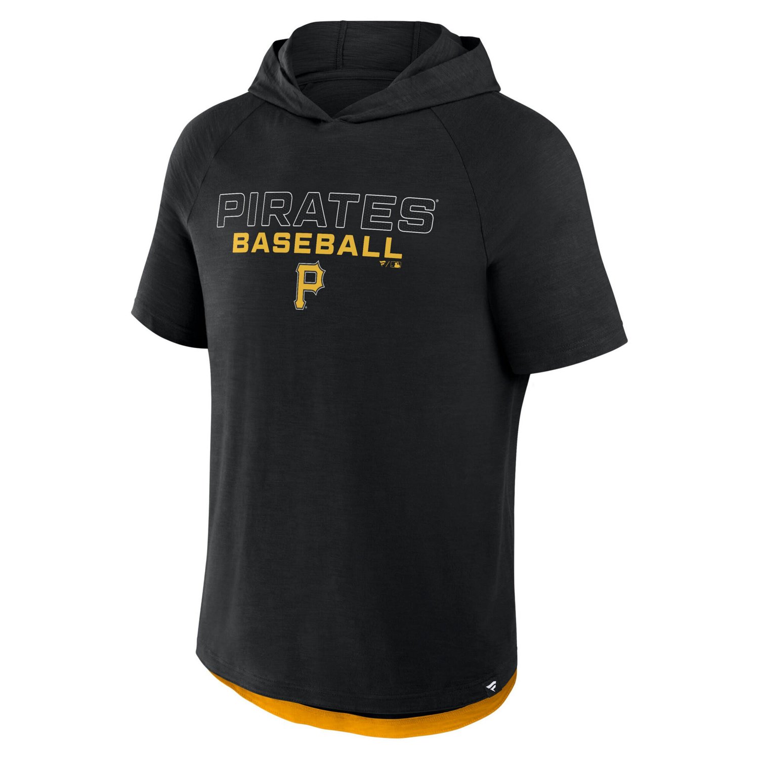 Fanatics Pittsburgh Pirates Clubhouse Optimal Play Raglan Short Sleeve Pullover Hoodie - view number 2