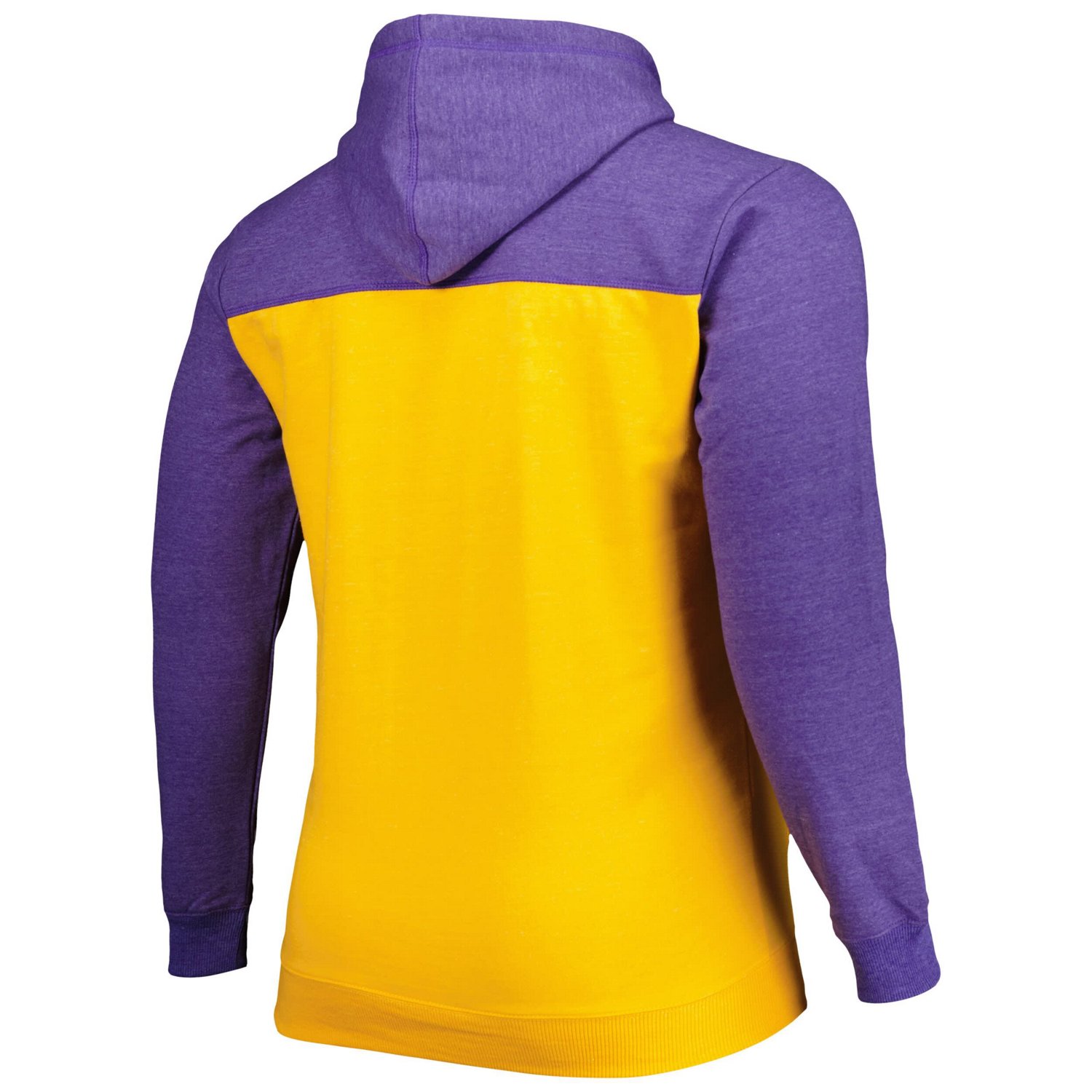 Fanatics /Purple Los Angeles Lakers Big  Tall Down and Distance Full-Zip Hoodie                                                  - view number 3